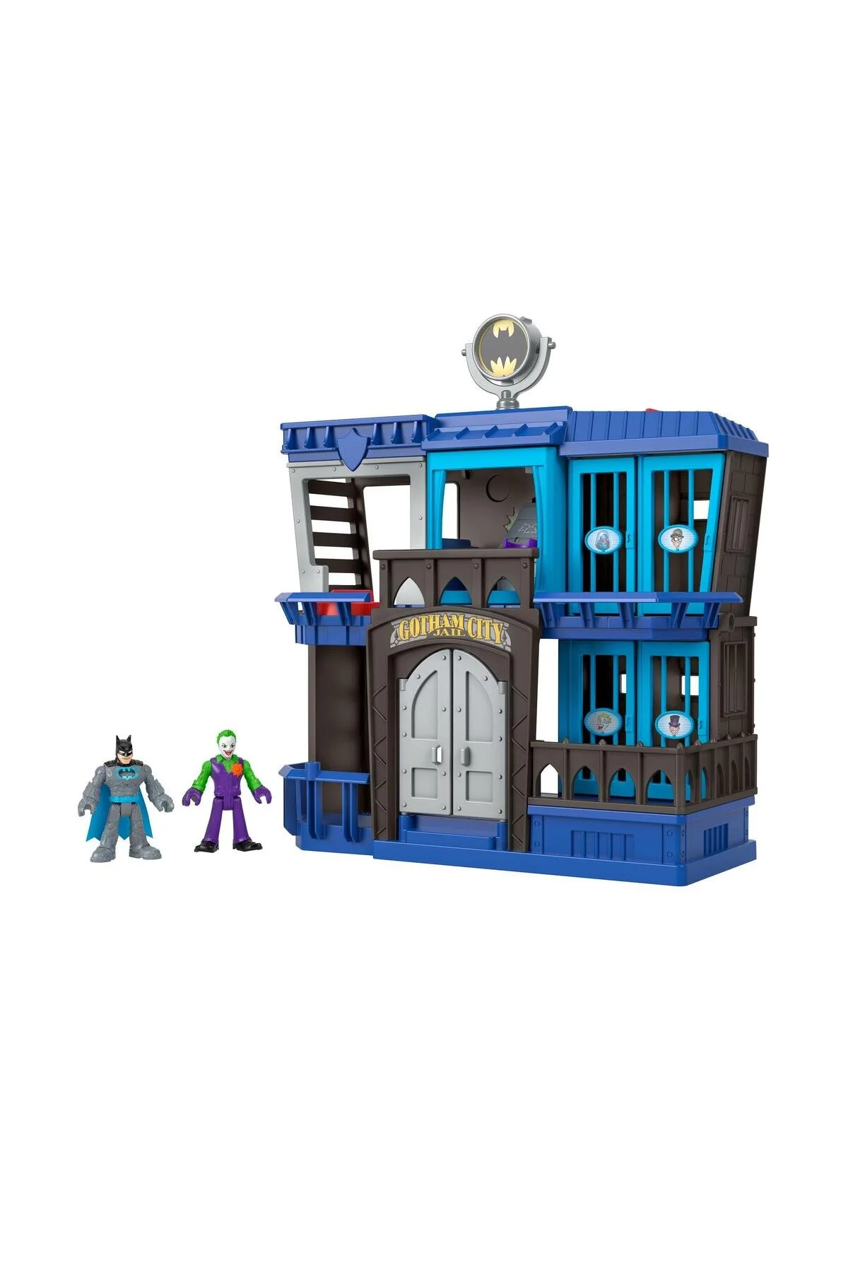 ست بازی مردانه و زنانه ® DC SUPER FRIENDS ™ مجموعه زندان گاتهام | HHP81 ایمجینکس Imaginext