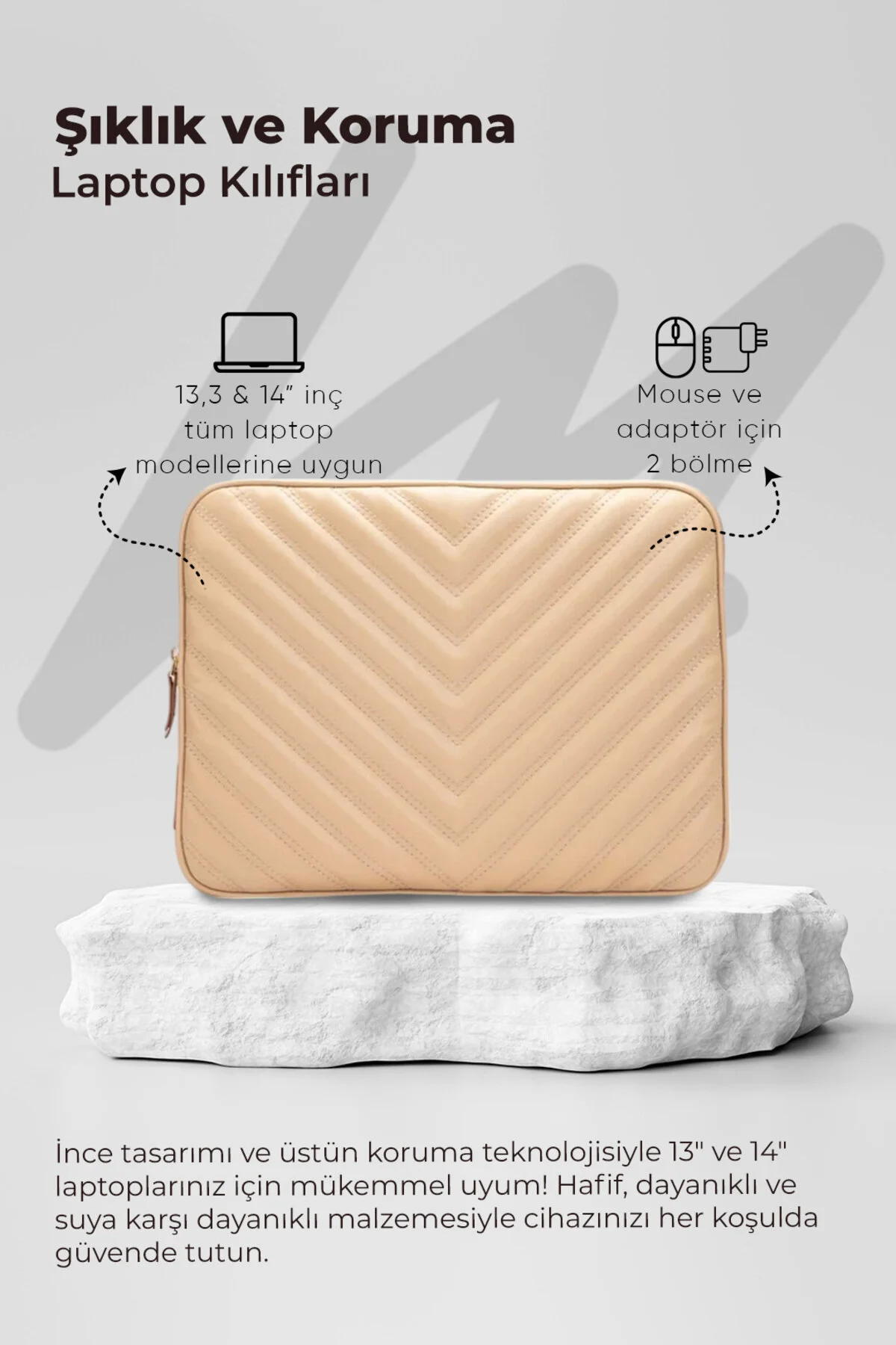 کیف نوت بوک MACBOOK AIR PRO 13.3 اینچی و 14 LAPTOP CASE MINK MORCA