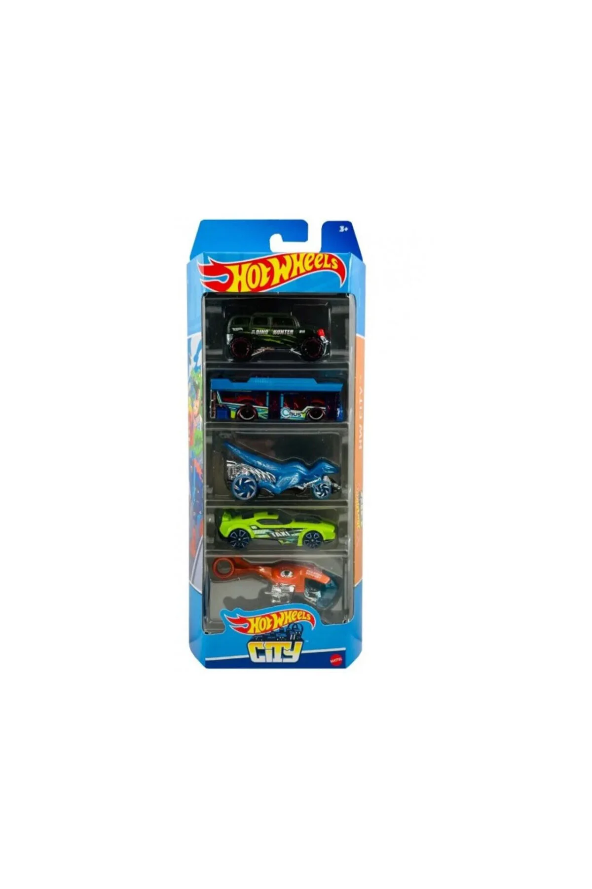 ماشین اسباب بازی ست 5 تکه 1806 از ترکیه HOT WHEELS