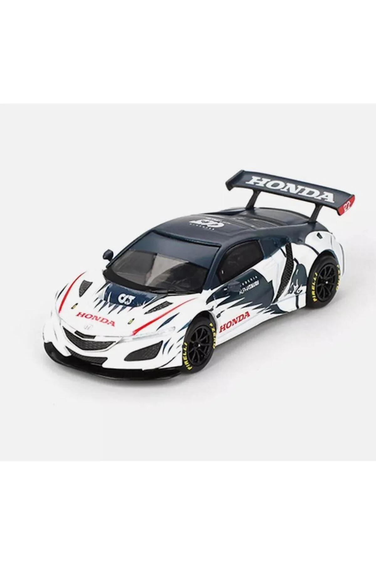 مدل خودرو 761 هوندا NSX GT3 EVO ALPHATAURI 2023 RED BULL FORMULA NURBURGRING TSUNODA MODEL CAR اورجینال mini gt