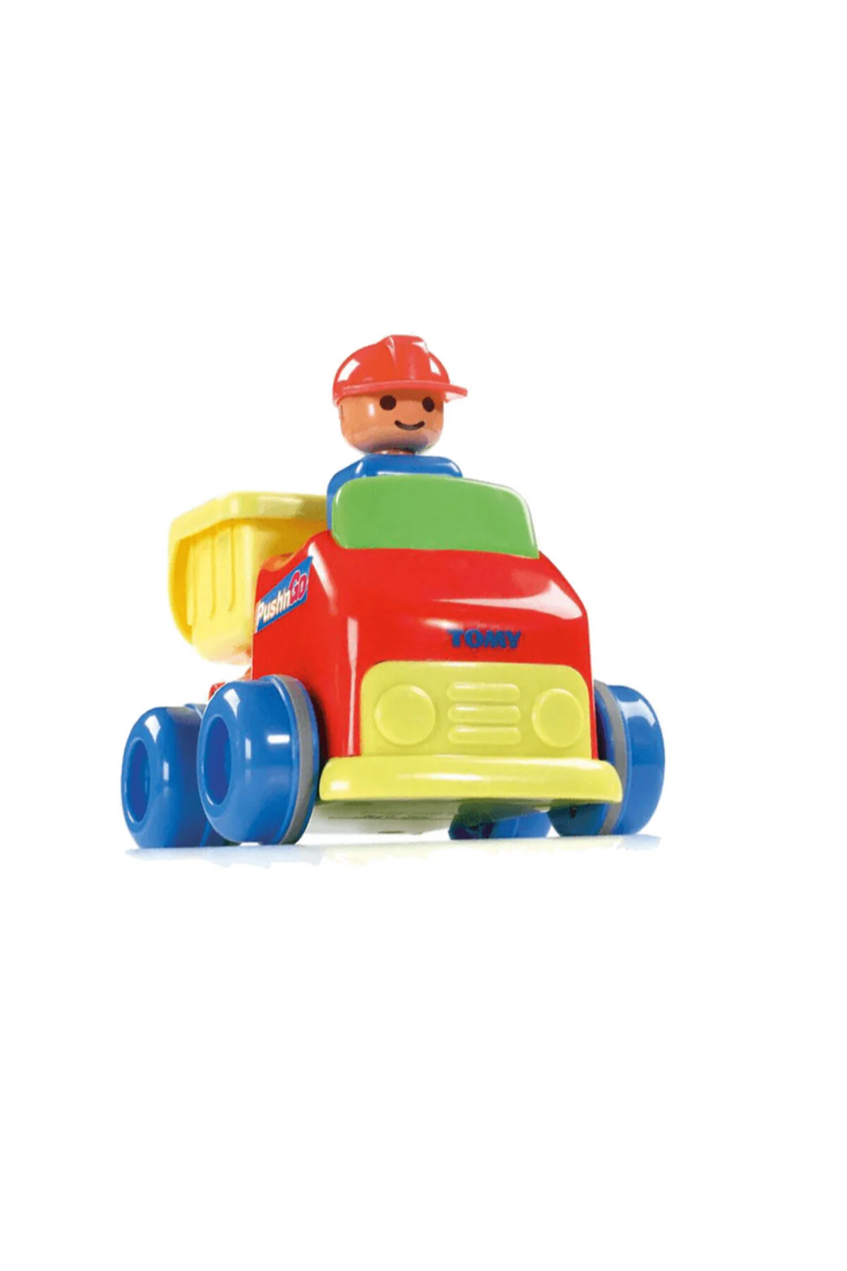 ماشین اسباب بازی زرد وسایل نقلیه 01012 را فشار دهید  Tomy