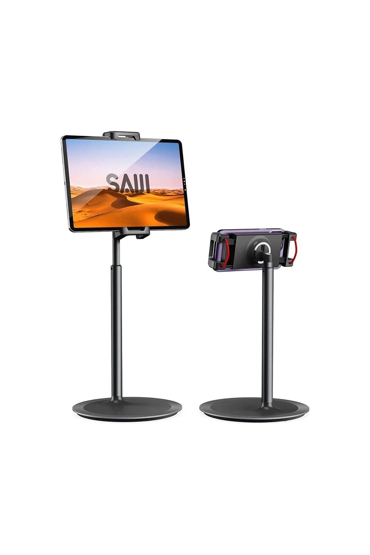 پایه نگهدارنده تلفن در خودرو تبلت قابل تنظیم و SAIJI S3E 360 درجه سیاه Bix