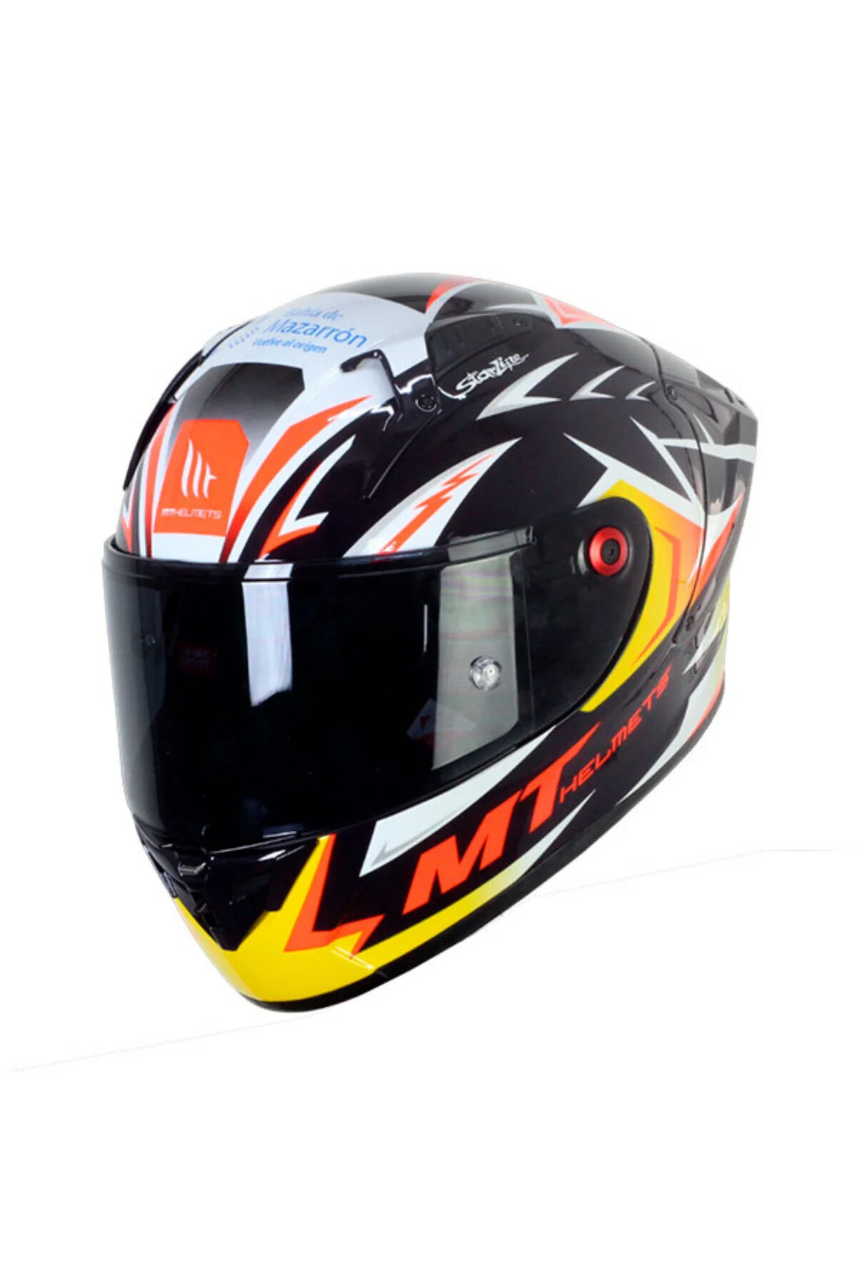 کلاه کاسکت موتورسیکلت آبی KRE+ کربن ACOSTA A37 مات MT Helmets