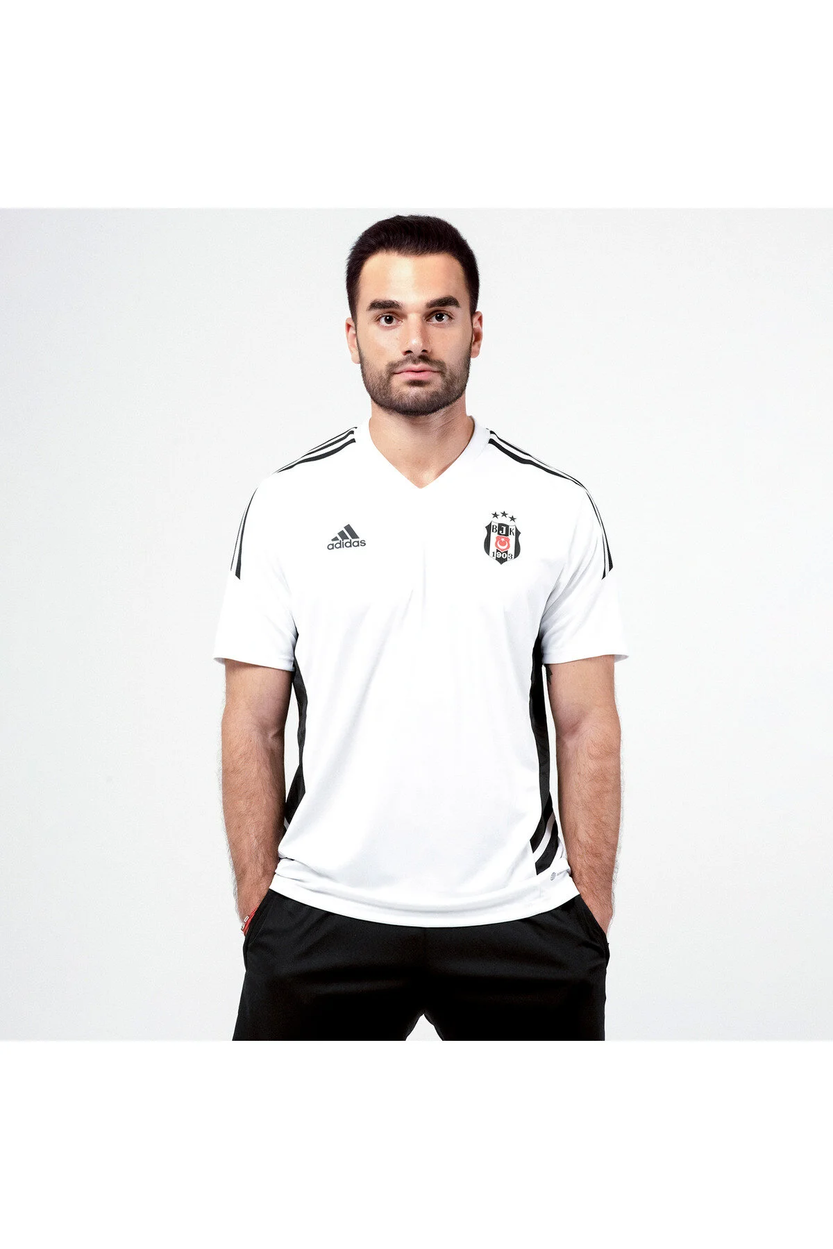 پیراهن فوتبال سفید مردانه 22 اورجینال adidas