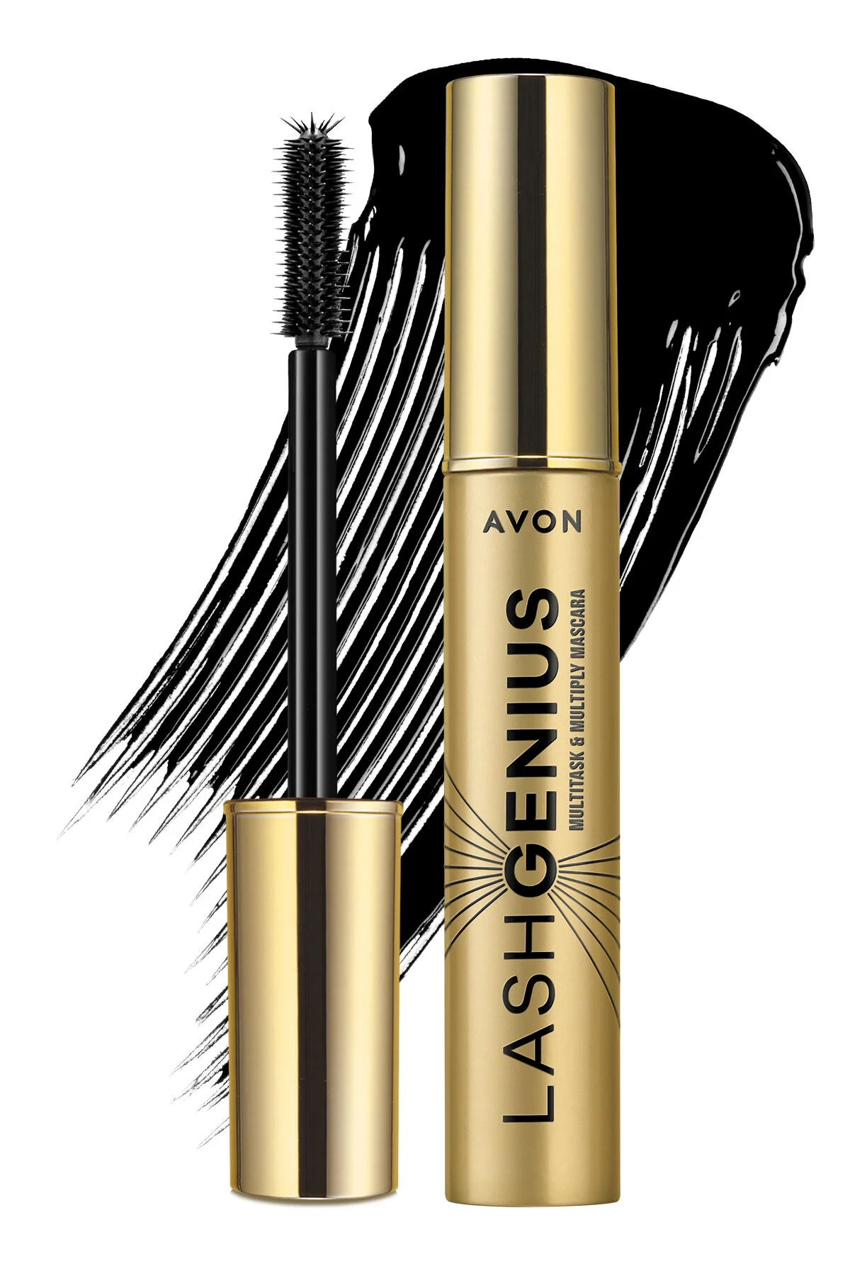 ریمل True Lash Genius ۵ کاره حجم ۱۰ میلی‌لیتر افزایش طول، حجم و تقویت مژه‌ها با فرمول طبیعی Avon