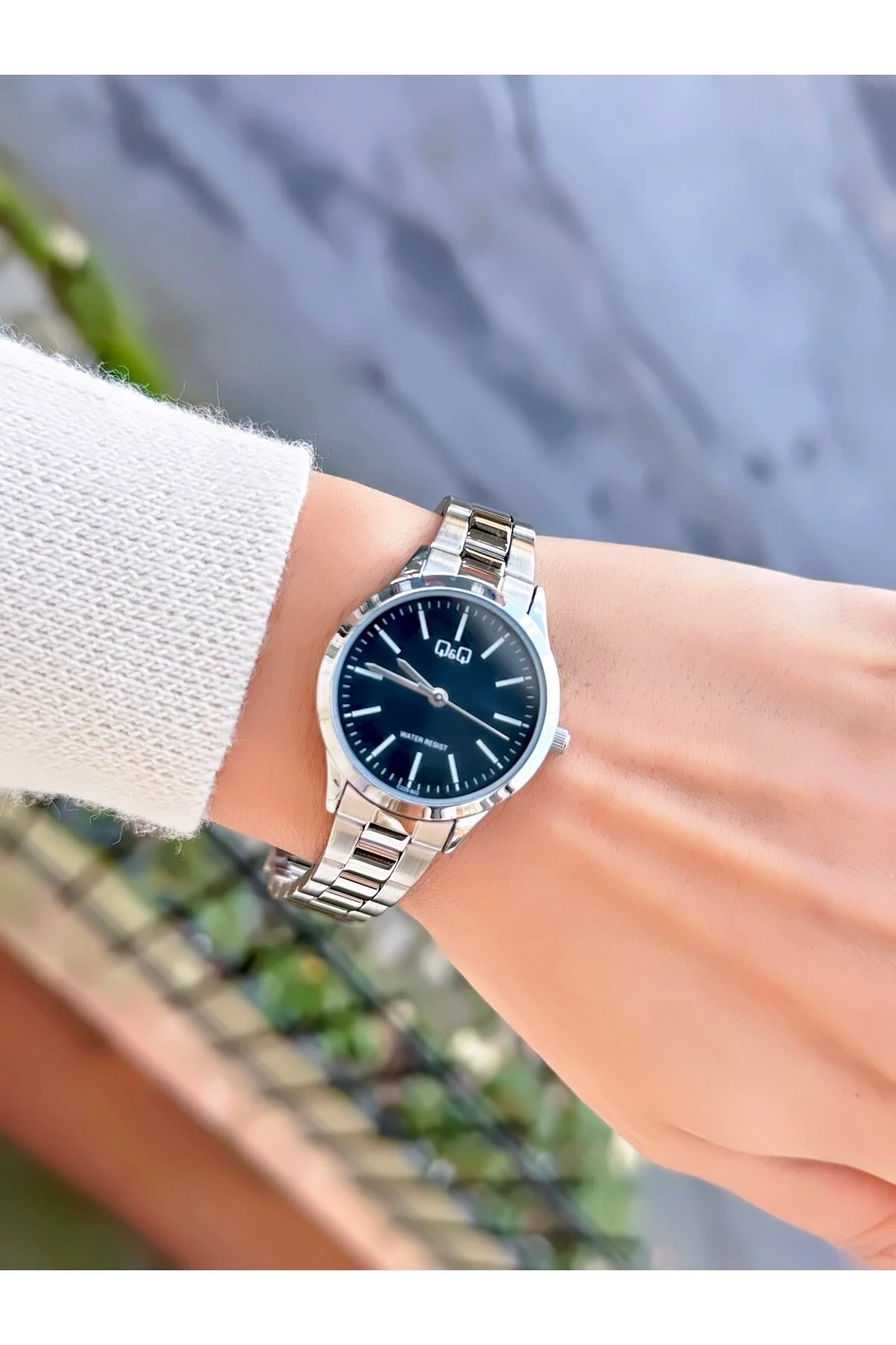 ساعت زنانه QQ METAL CORD WOMEN WRISTWATCH 3 ATM ضد آب 2 سال ضمانت Q&Q
