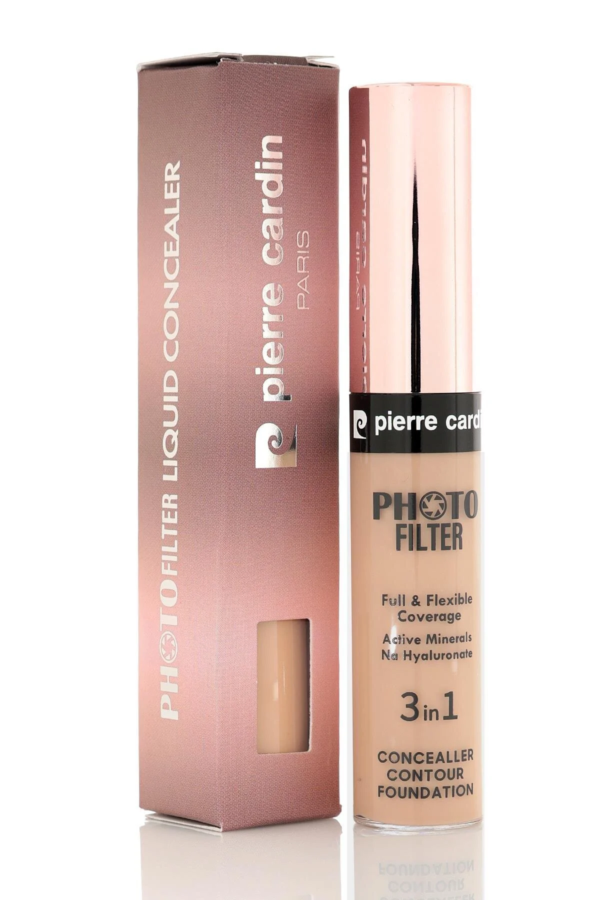 کانسیلر مایع فیلتر عکس رنگ بژ مدل Golden Amber شماره 623 پیررا کاردین Pierre Cardin