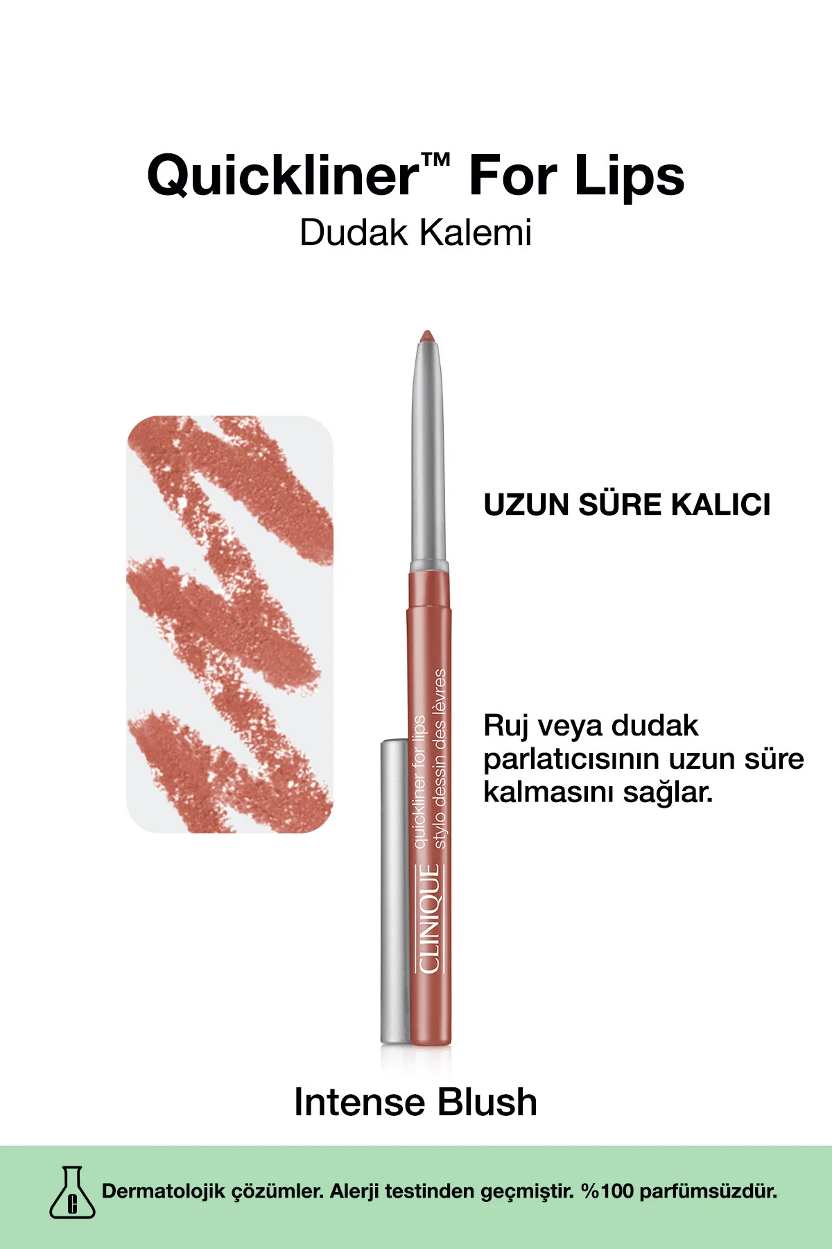 خط لب QUICKLINER برای رنگ: سرخ شدن شدید 0.3G | بلند مدت دائمی Clinique