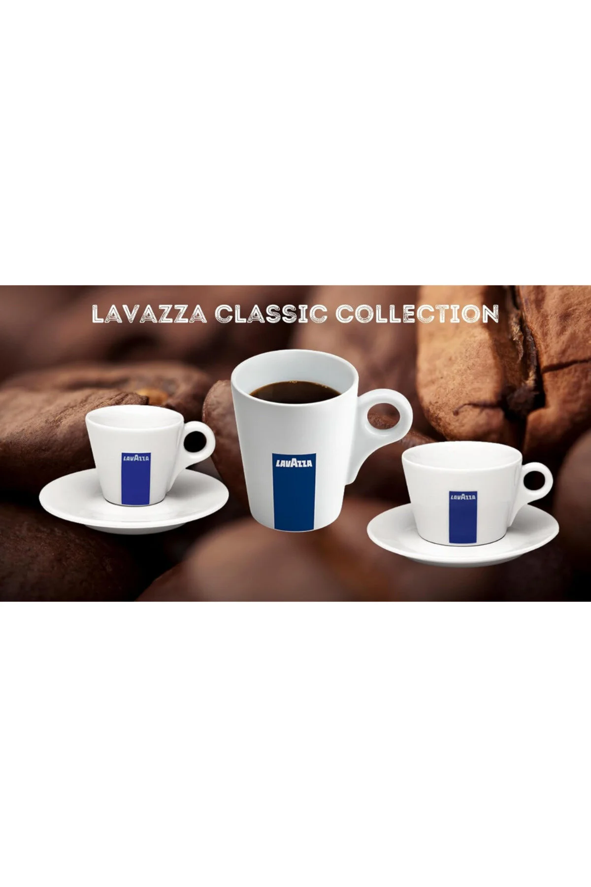 فنجان قهوه بسته کادویی ست فیلتر و لاوازا CREMA E GUSTO 250 گرمی لاواتزا LavAzza