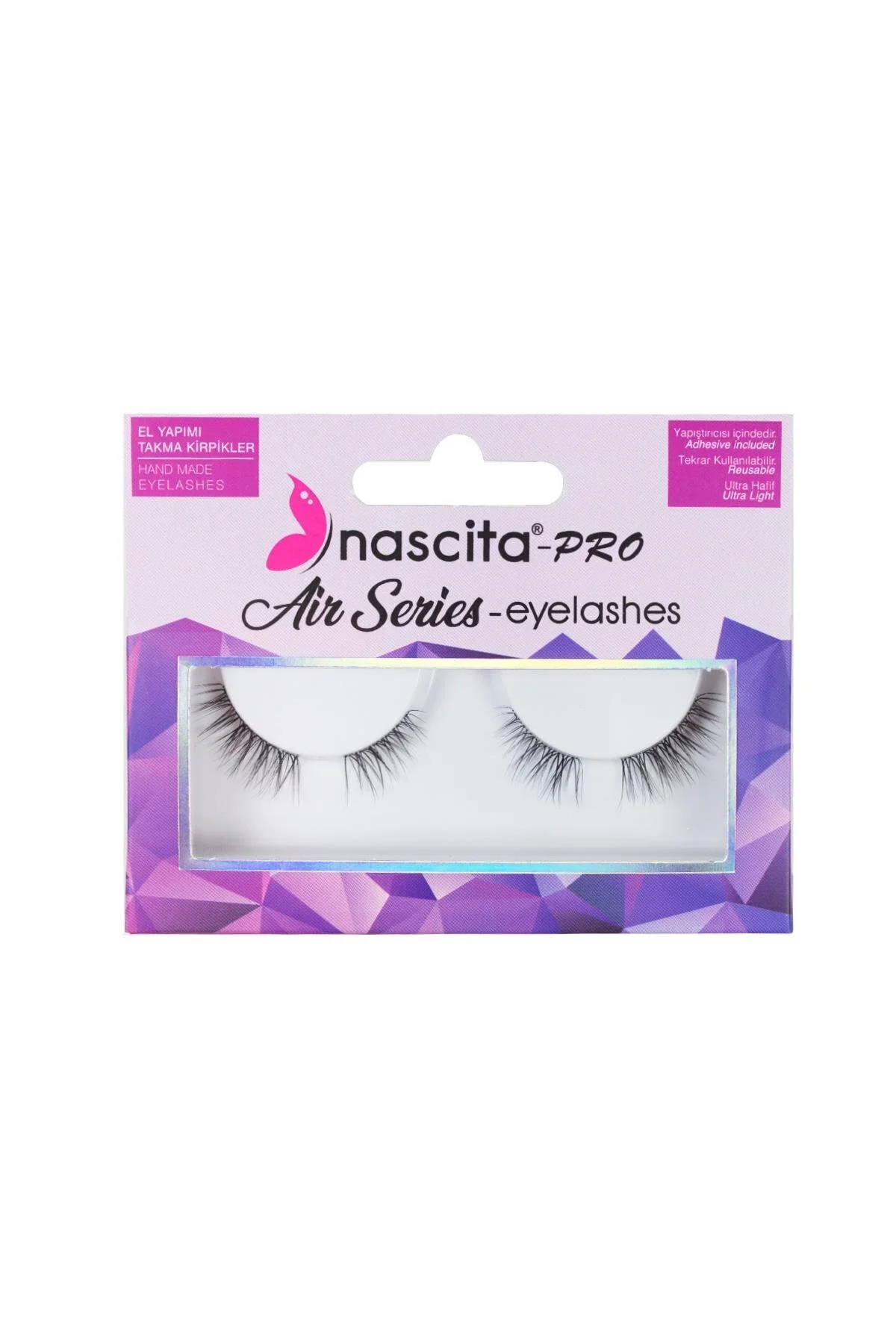 مژه مصنوعی مدل Air Series 123 با طراحی طبیعی و راحتی استفاده nascita