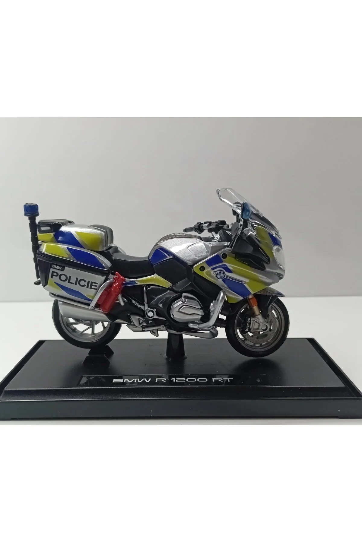 مدل خودرو DIANOMI MAISTO 1:18 مقیاس BMW R1200 RT POLICE موتور سیکلت فلزی Maisto