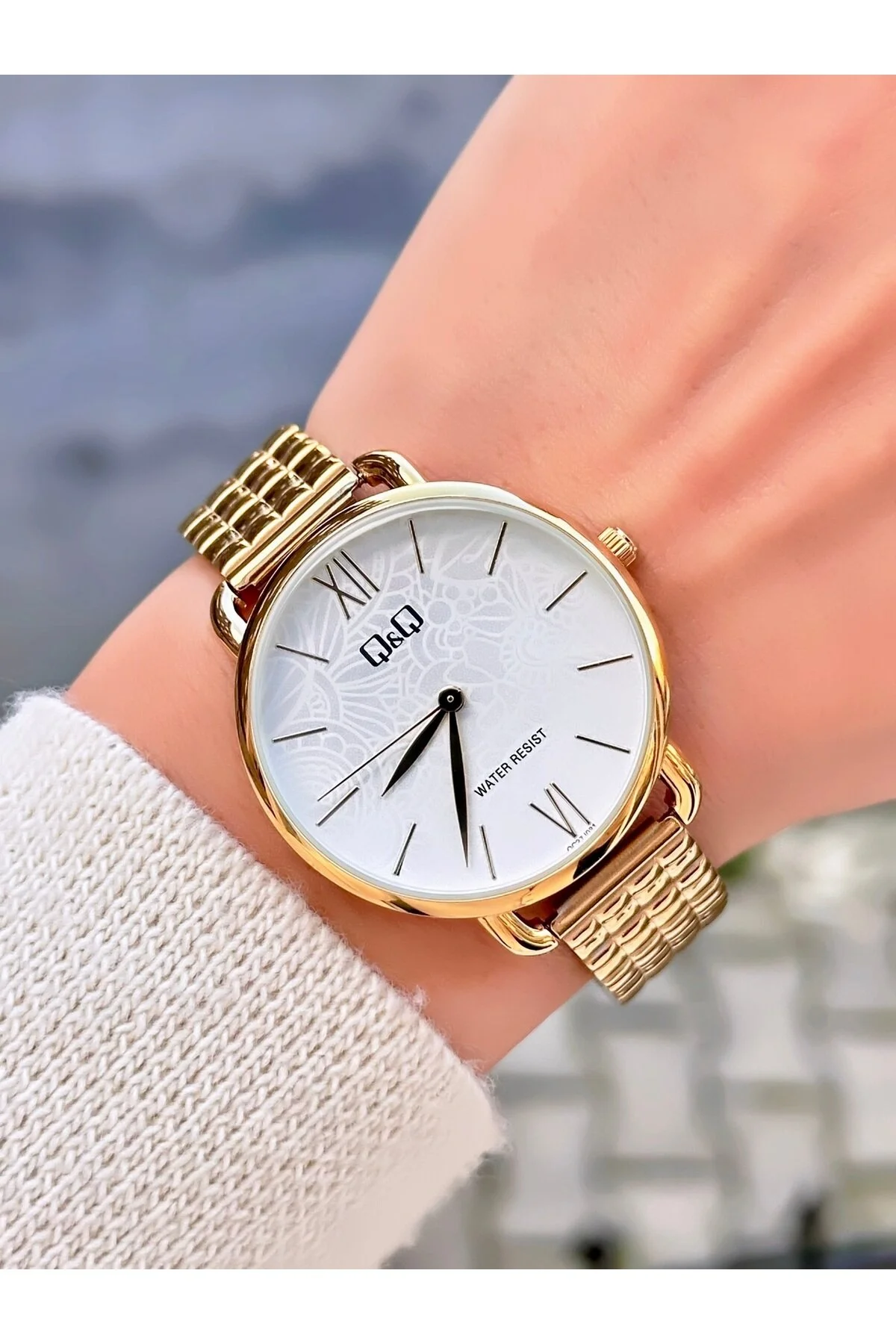 ساعت زنانه QQ METAL CORD WOMEN WRISTWATCH 3 ATM ضد آب 2 سال ضمانت Q&Q