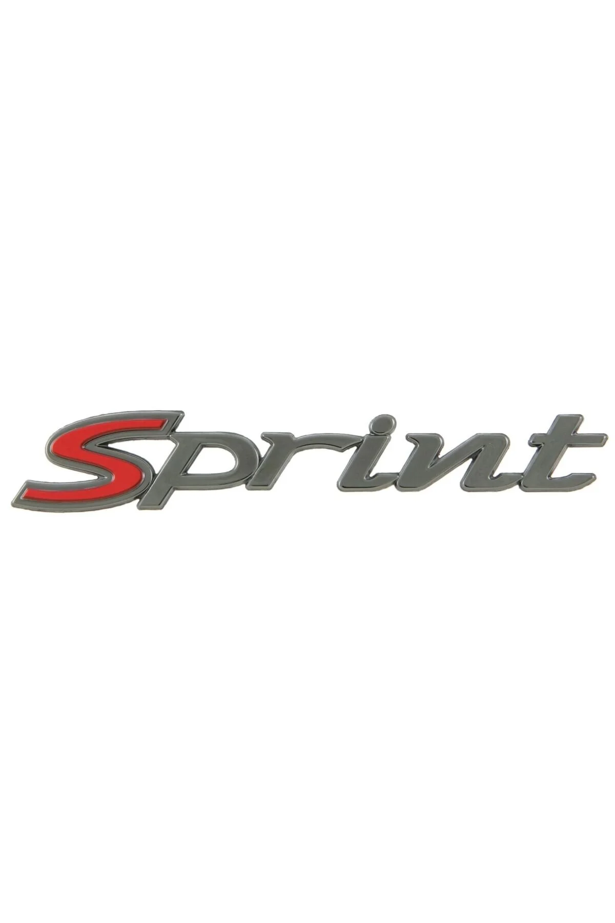 برچسب آرم و نوار شبرنگ خاکستری موتور Sprint Post Sport مدل سمت راست وسپا Vespa