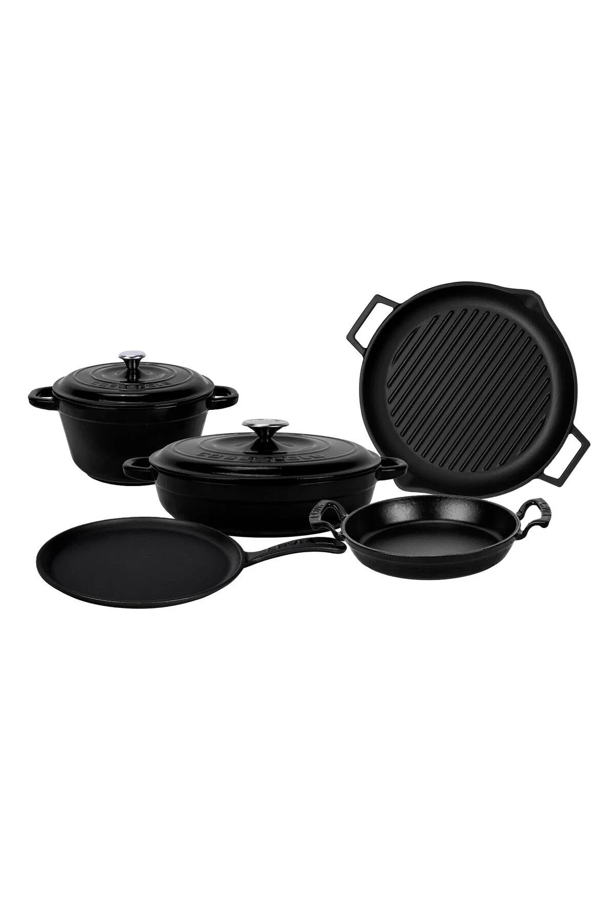 قابلمه CASTING 5X SERIES 8 PITCH COOKWARE & PAN SET Lava