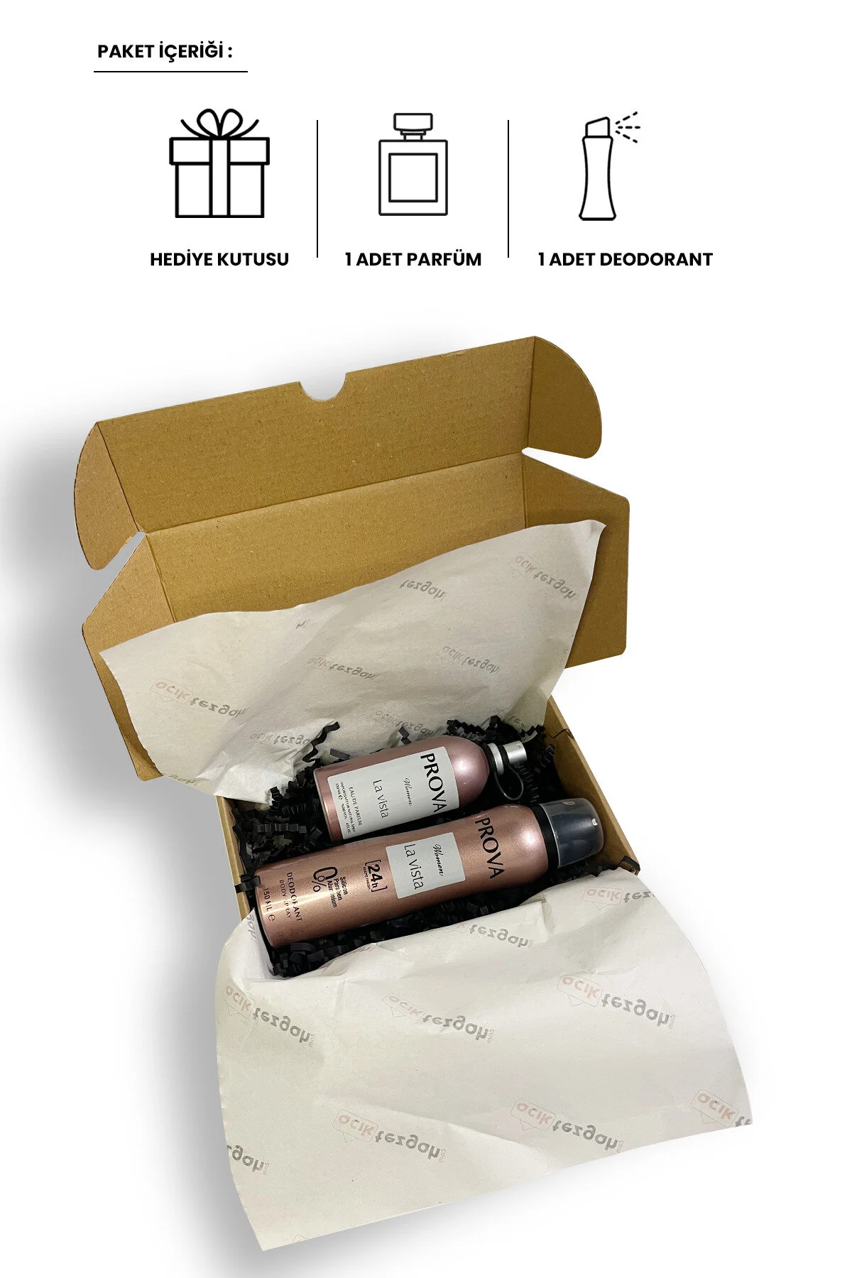 Prova عطر زنانه La Vista ادوپرفیوم 120 ml و دئودورانت 150