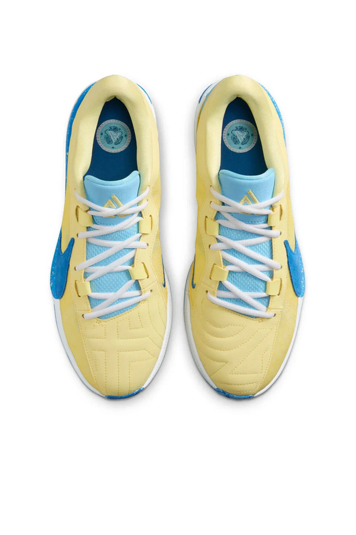 کفش بسکتبال مردانه زوم FREAK 5 زرد DX4985 700 نایک Nike