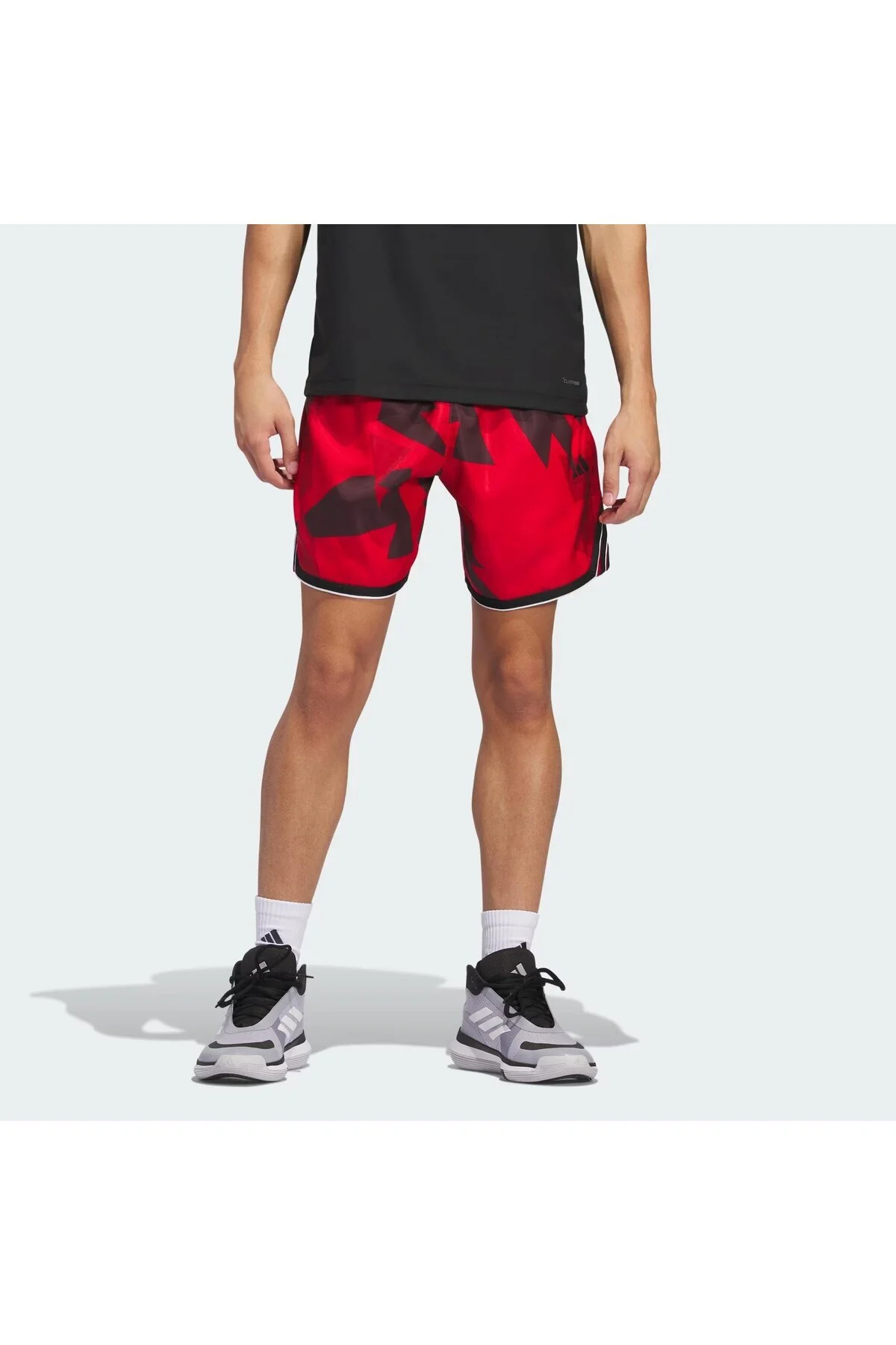 شورت ورزشی قرمز مردانه ک دیوانه اورجینال adidas