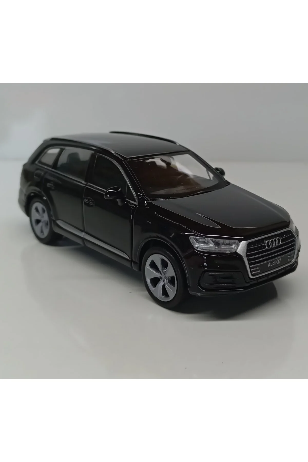مدل خودرو DIANOMI WELLY مقیاس 1:32 AUDI Q7 PULL DROP BLACK 12 CM METAL CAR از ترکیه WELLY