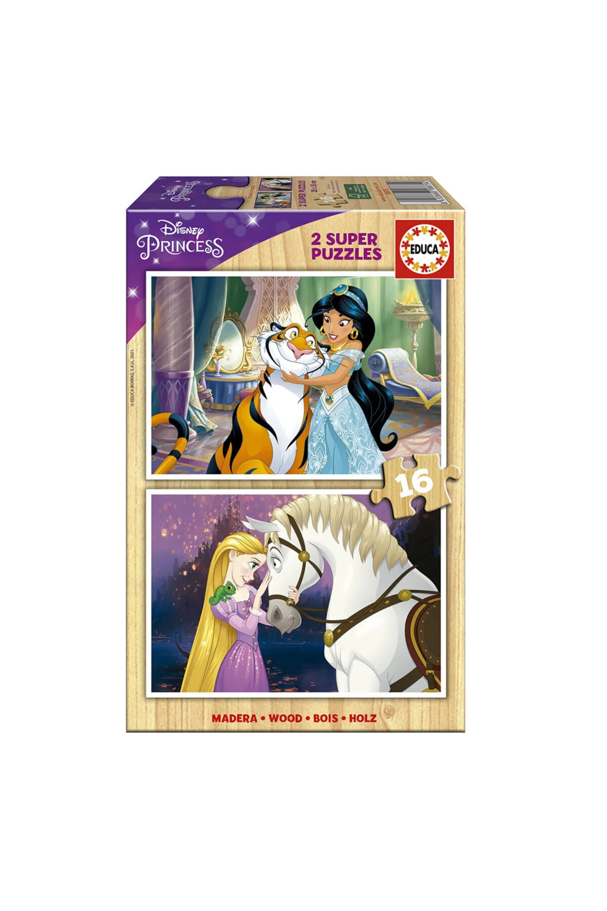 پازل ها و یاپبوزهای کودک دخترانه پسرانه بچگانه 2X16 Disney Princess FscR 0002052947001 EDUCA