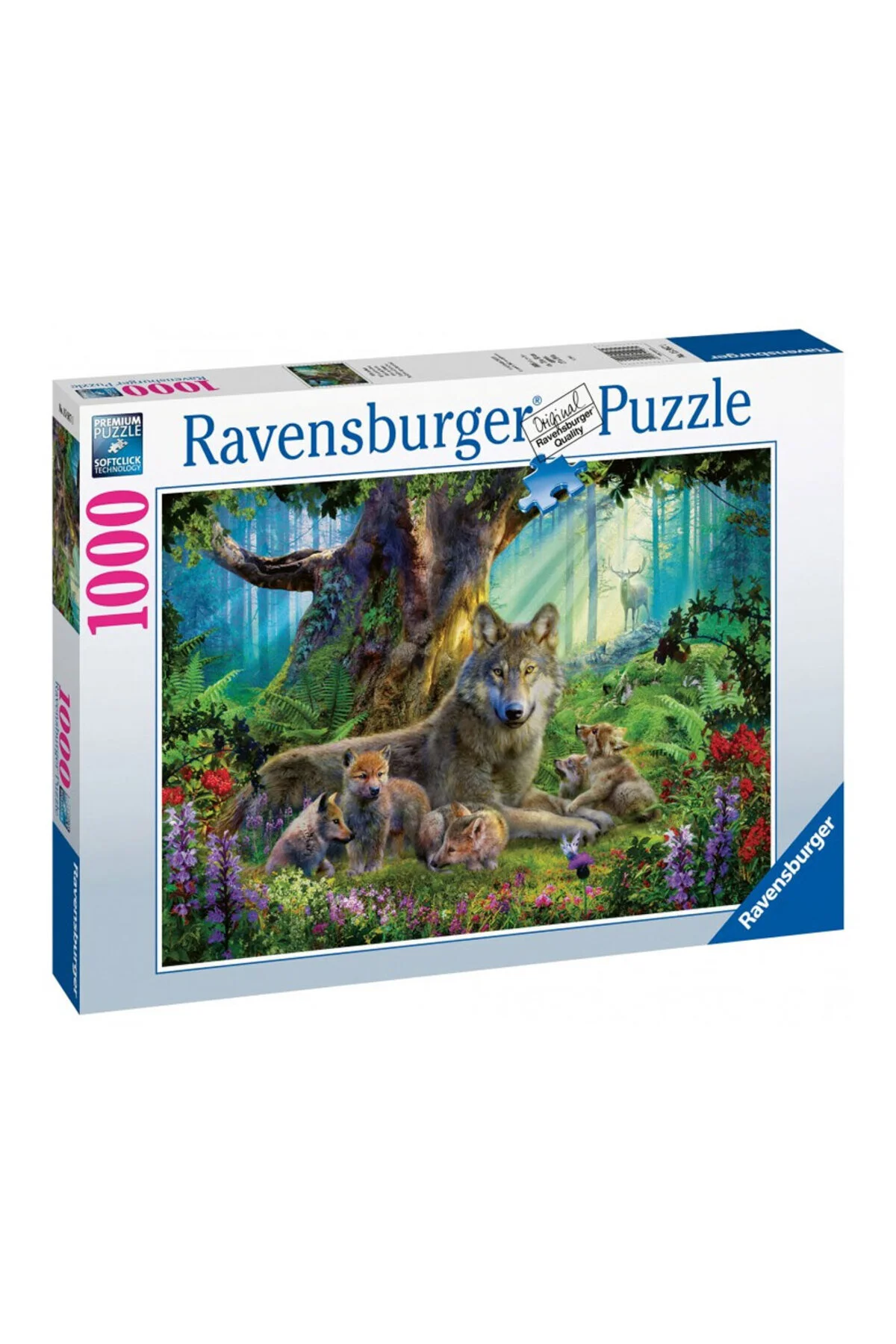 پازل 1000p Puz Wolves in Forest RAV159871 RAVENSBURGER