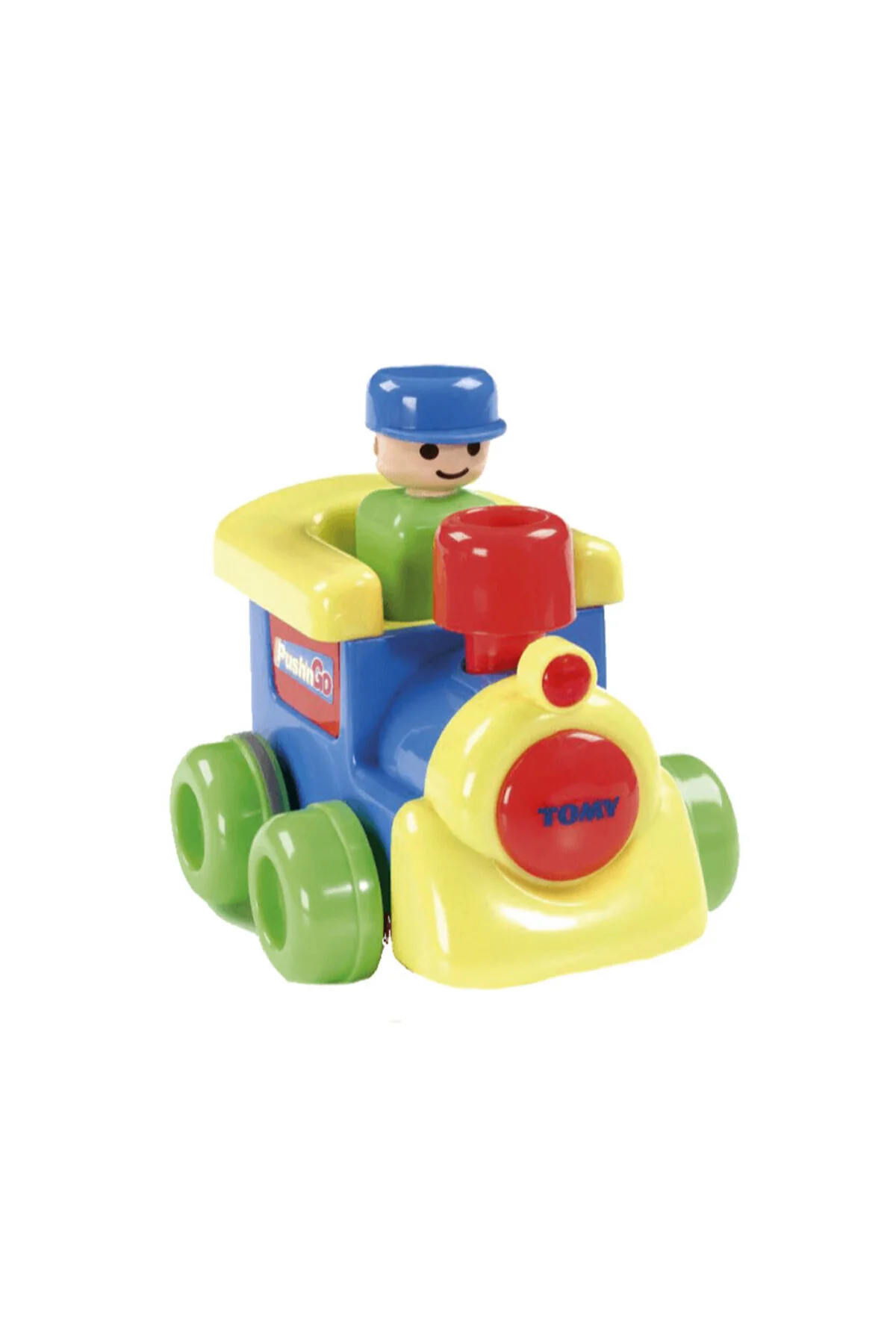 ماشین اسباب بازی زرد وسایل نقلیه 01012 را فشار دهید  Tomy