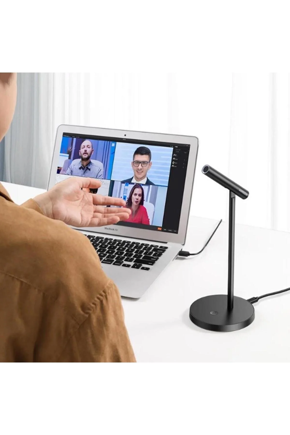 میکروفون USB با پایه دسک تاپ Ugreen