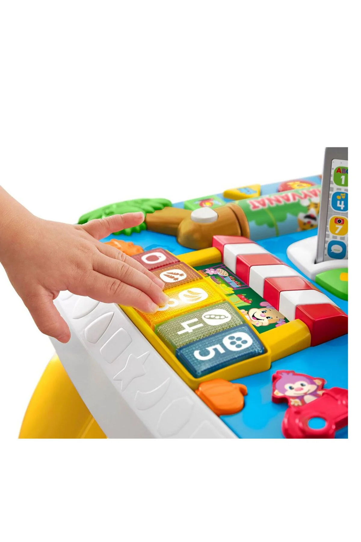 میز بازی و فعالیت نارنجی سگهای آموزشی اورجینال Fisher Price