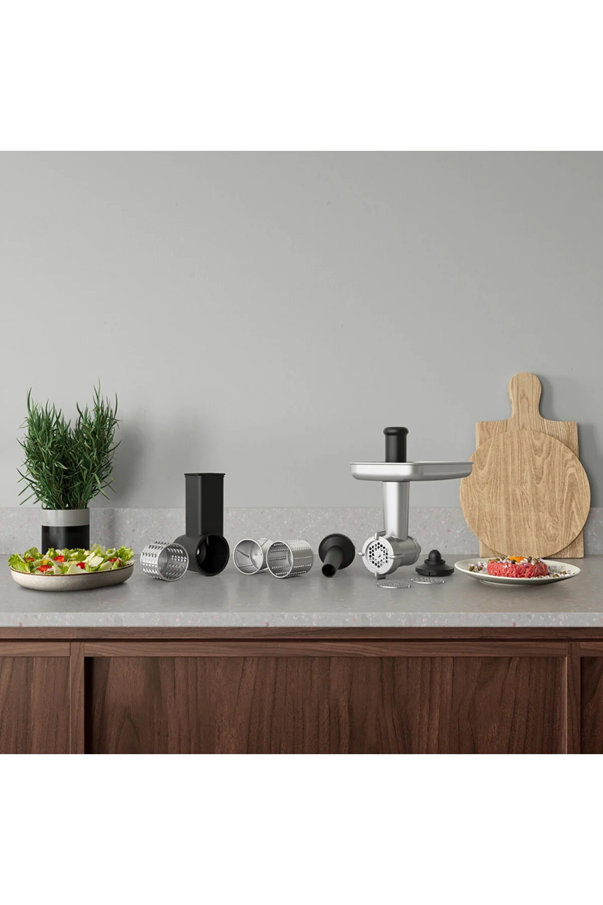 میکسر و ست E5KM1 6GBP ایجاد 5 سرآشپز آشپزخانه سیاه 1200 W LT. اورجینال Electrolux