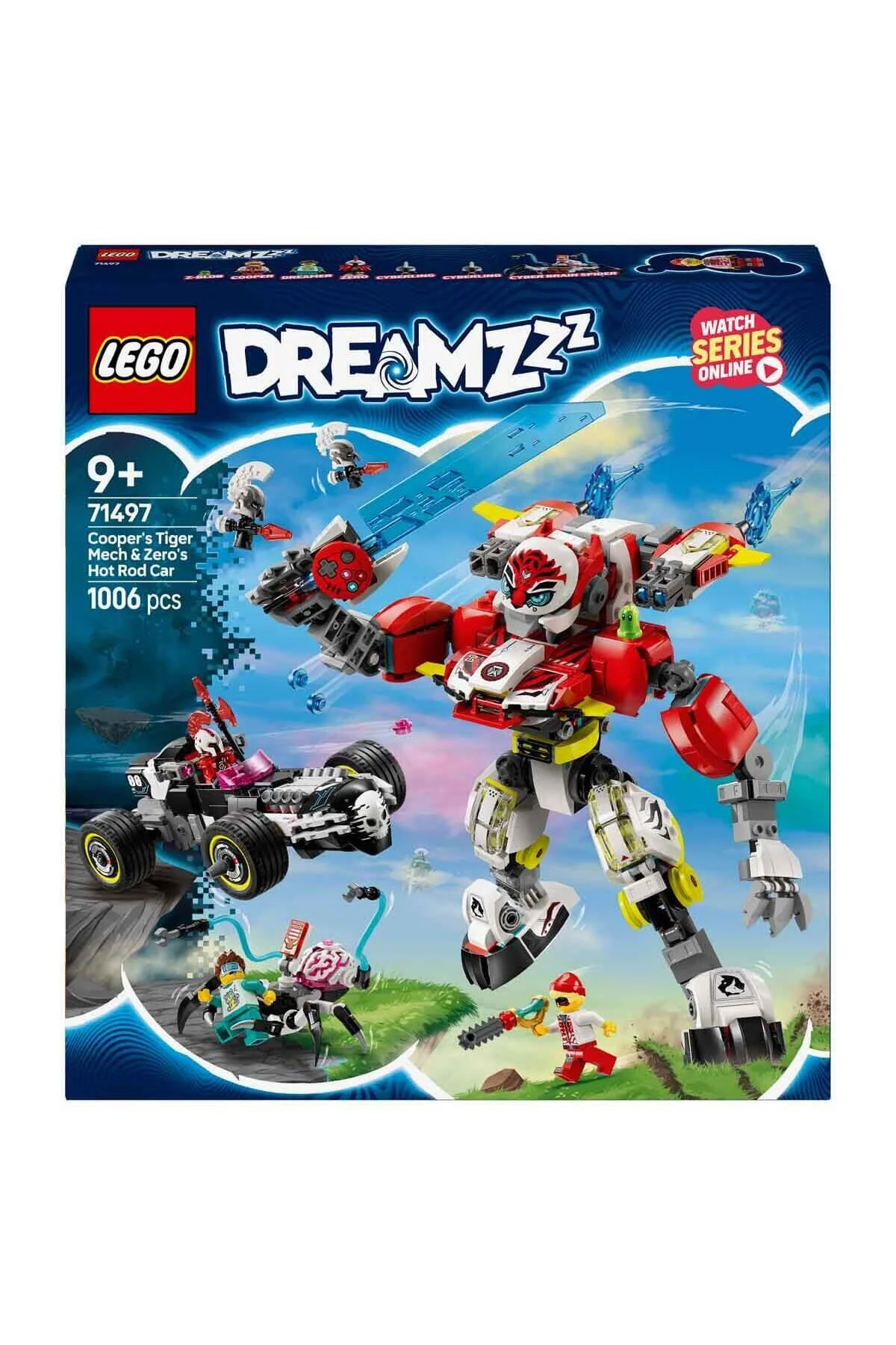 لگو و اسباب بازی های ساخت محور ربات KAPLAN DREAMZZZ COOPER HOT ROD CAR 71497 9 سال بالاتر. LEGO