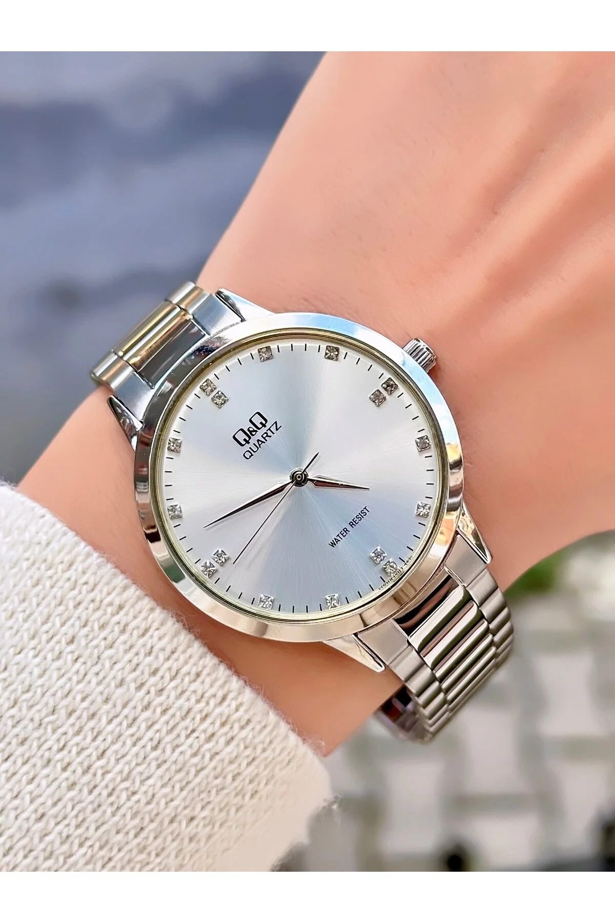 ساعت زنانه QQ METAL CORD WOMEN WRISTWATCH 3 ATM ضد آب 2 سال ضمانت Q&Q
