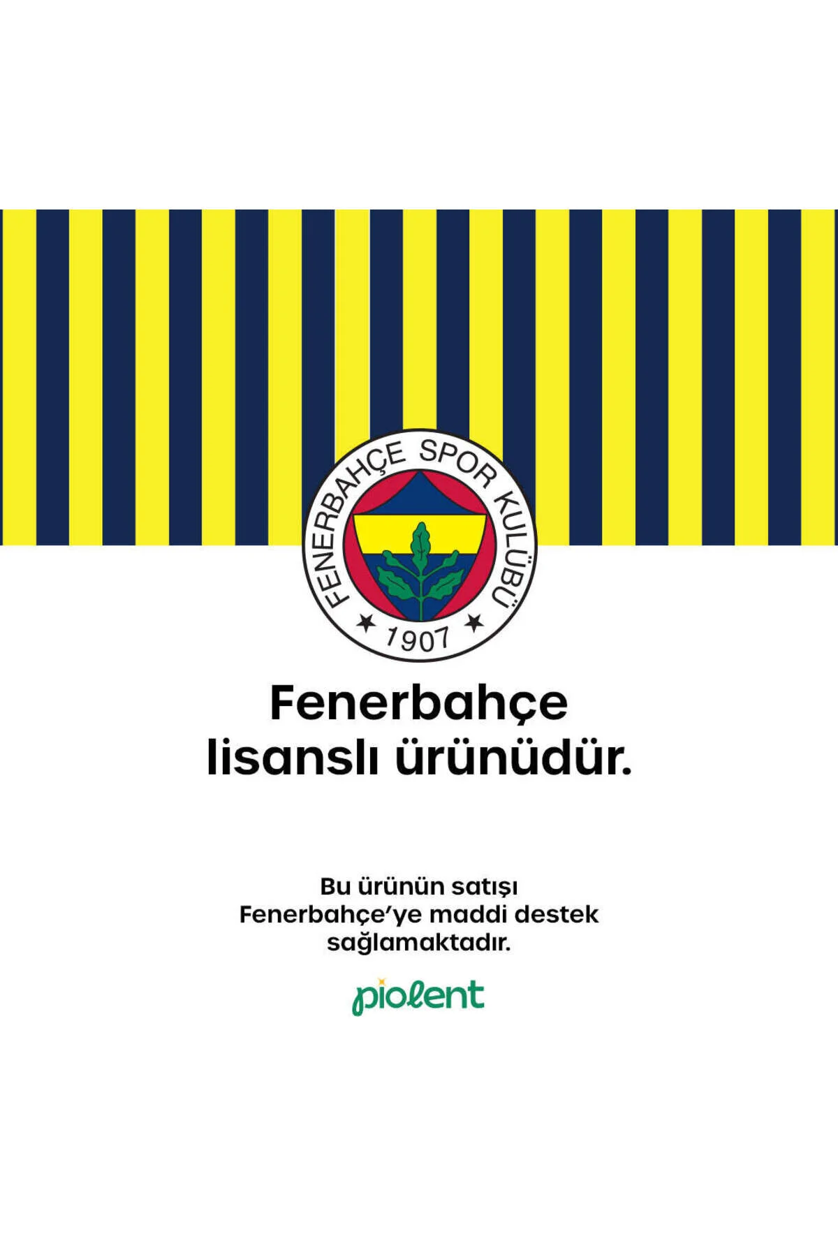 کاور و قاب گوشی با لوگوی بزرگ تک رنگ پرمیوم فنرباغچه سازگار آیفون 16 پرو Fenerbahçe
