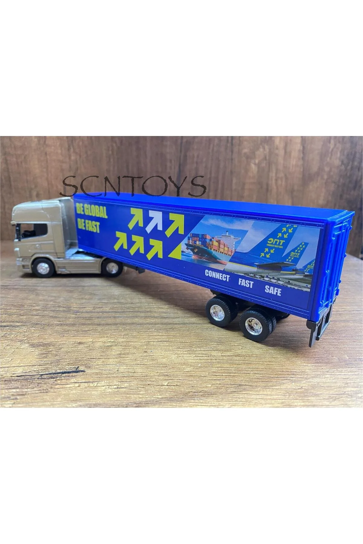 ماشین اسباب بازی SCANIA 4X2 و TRAILER TRUCK جذاب اسکنیا کامیون TOY + DOERSELI scntoys