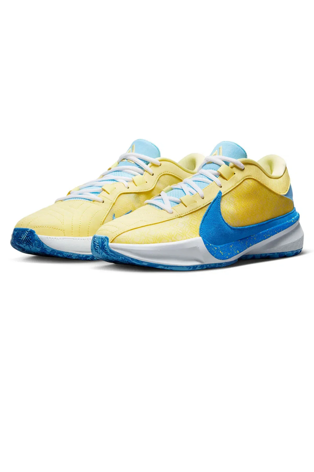 کفش بسکتبال مردانه زوم FREAK 5 زرد DX4985 700 نایک Nike