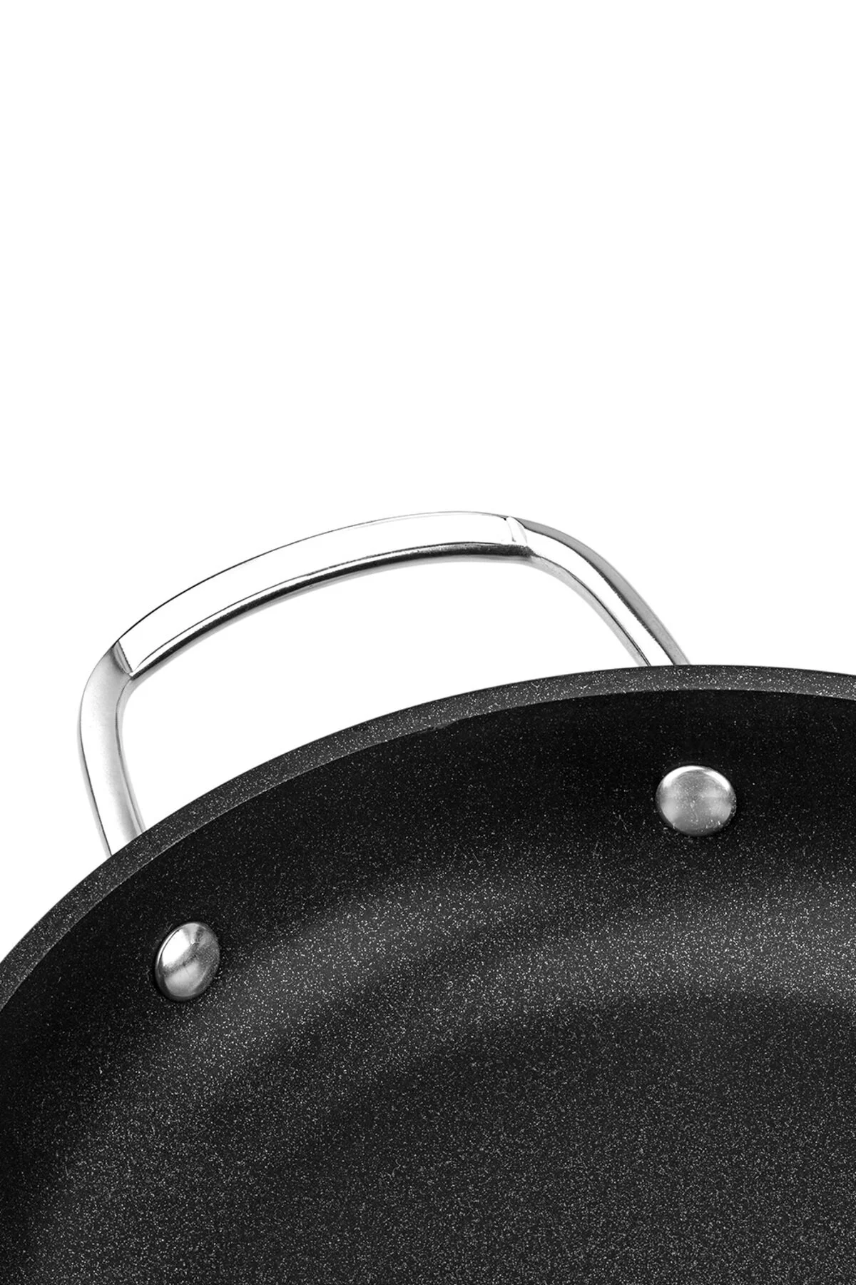ماهیتابه کوچک ساهان مشکی تیتانیوم سیاه 22 سانتی متر پوشش Nehir