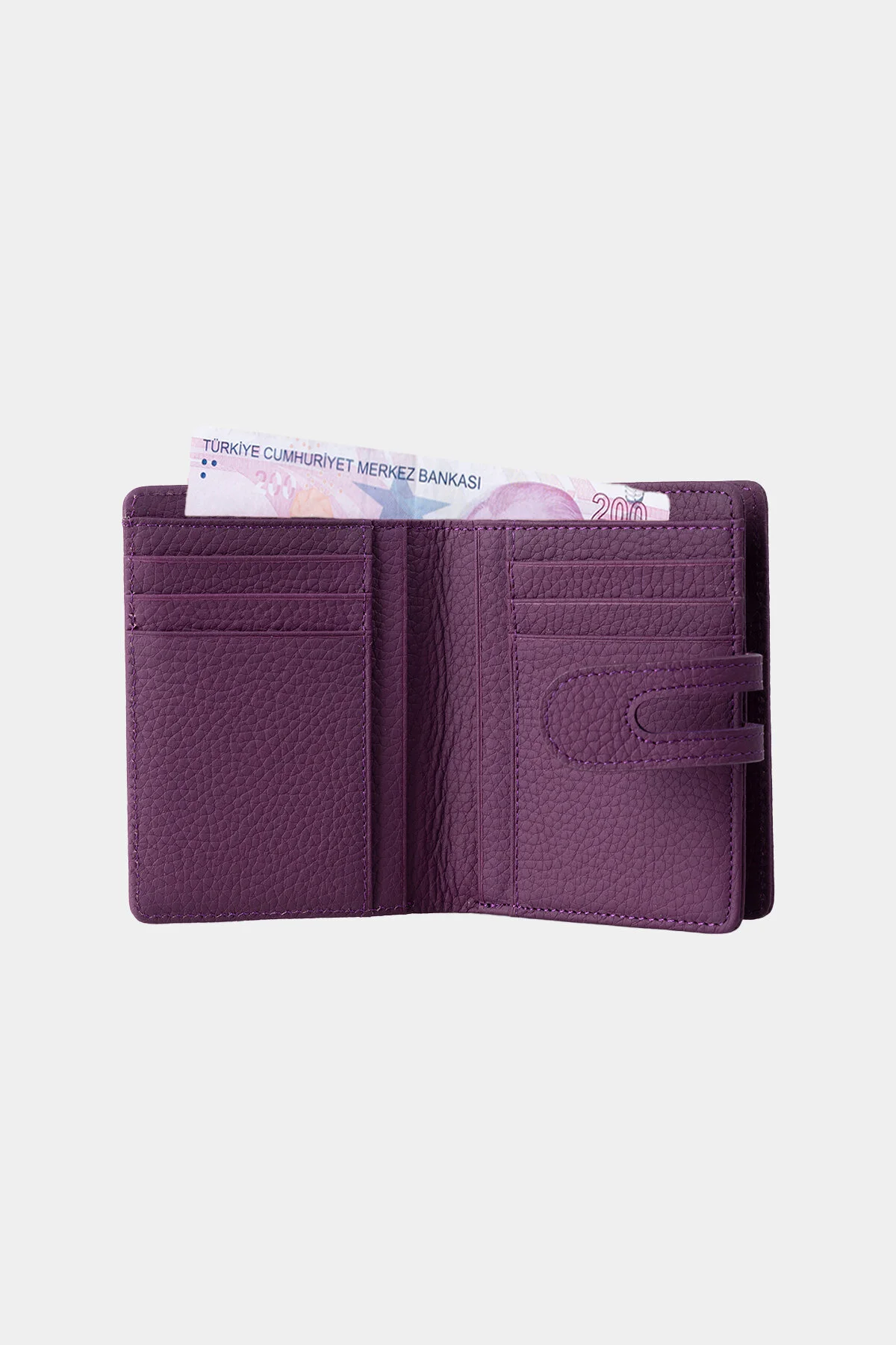 کیف پول زنانه کارت پرتفوی با اندازه متوسط ​​چرم واقعی طراحی ویژه Lysande