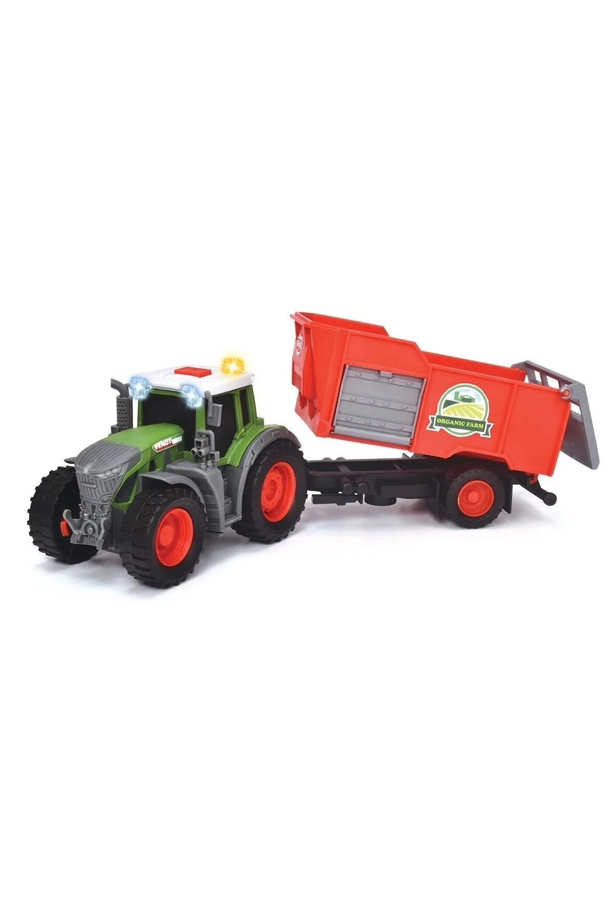 ماشین اسباب بازی DICKIE FENDT TRACTOR CU REMORCA Simba
