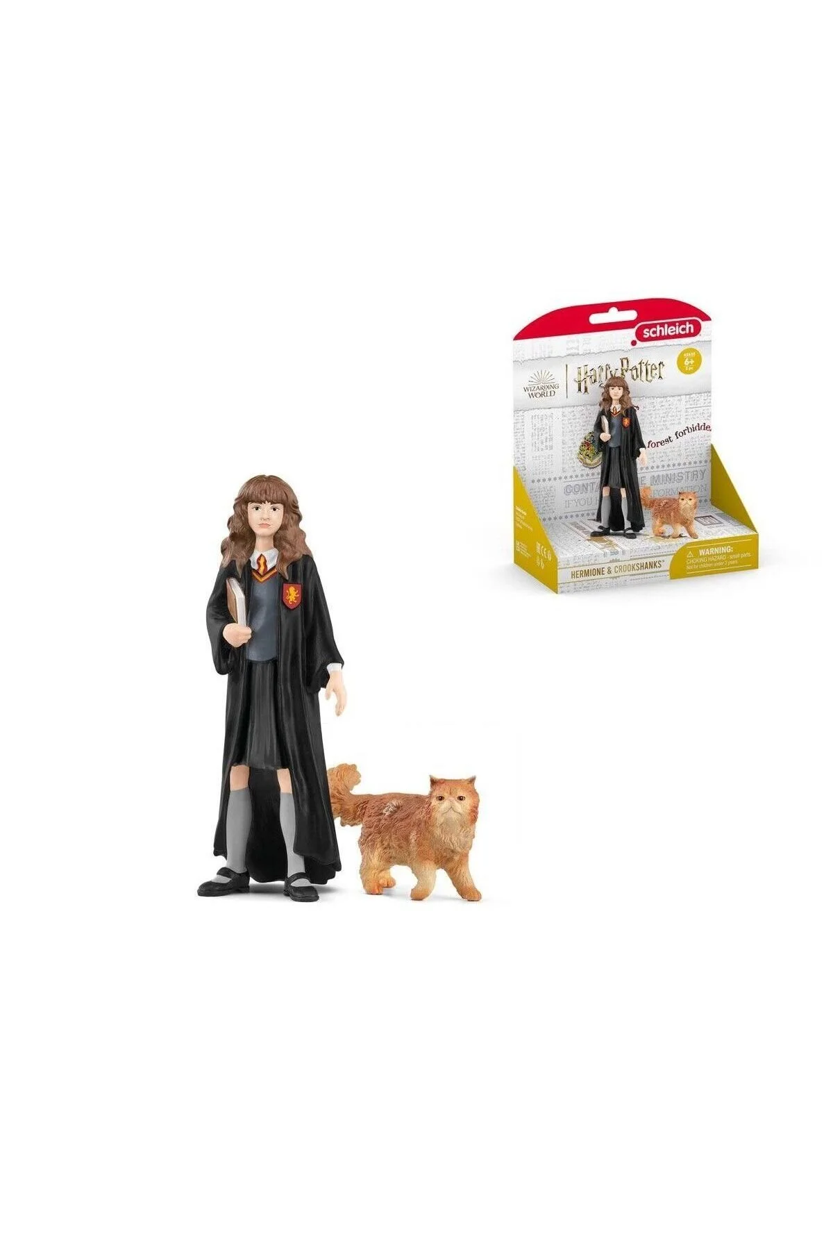 اسباب بازی های آموزشی 42635 SCHLEICH HERMIONE GRANGER AND CROOKSHAN HARRY POTTER SERIES +3 AGE TimeStart