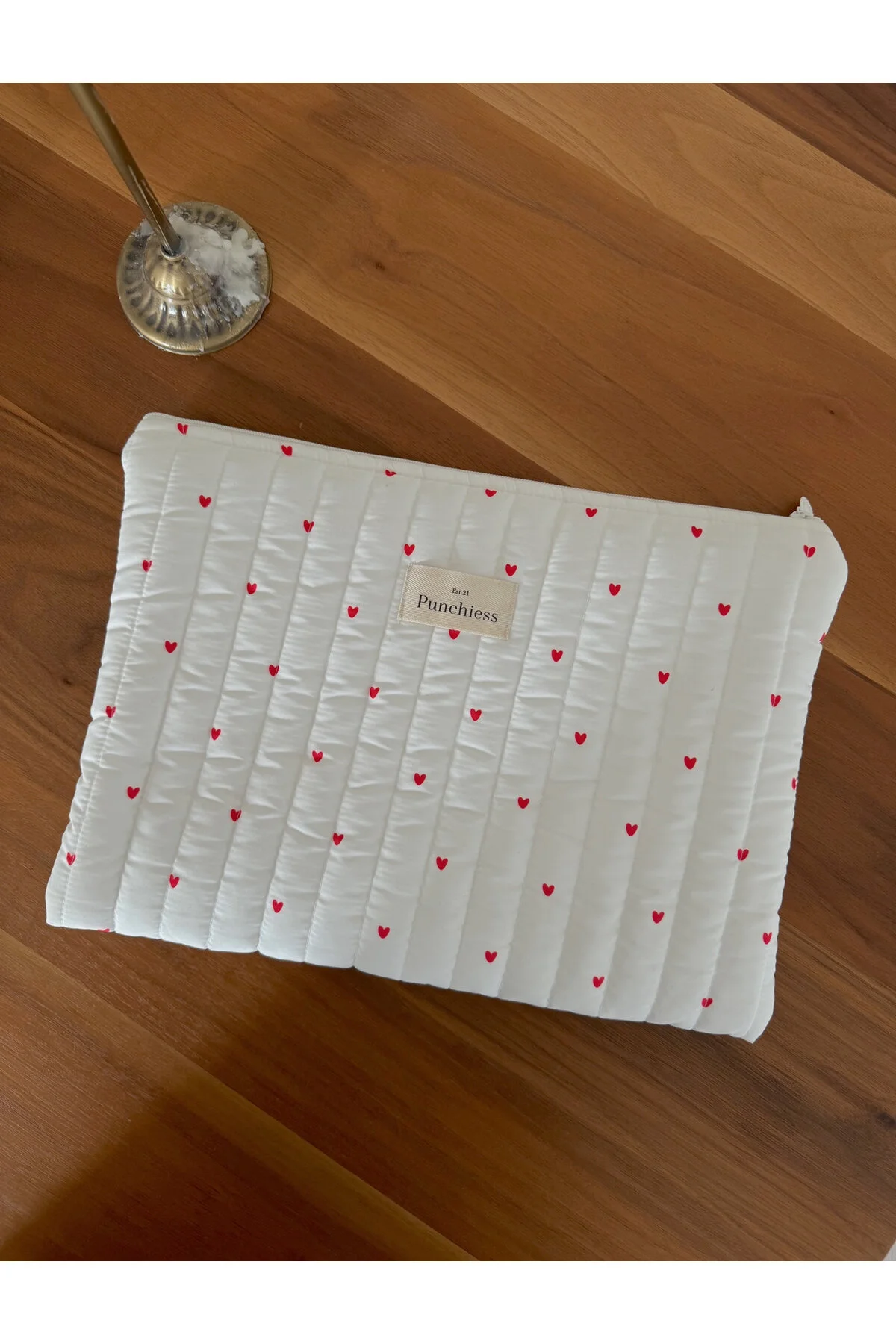 کاور تبلت قاب RED HEART 13 14 اینچ Punchiess