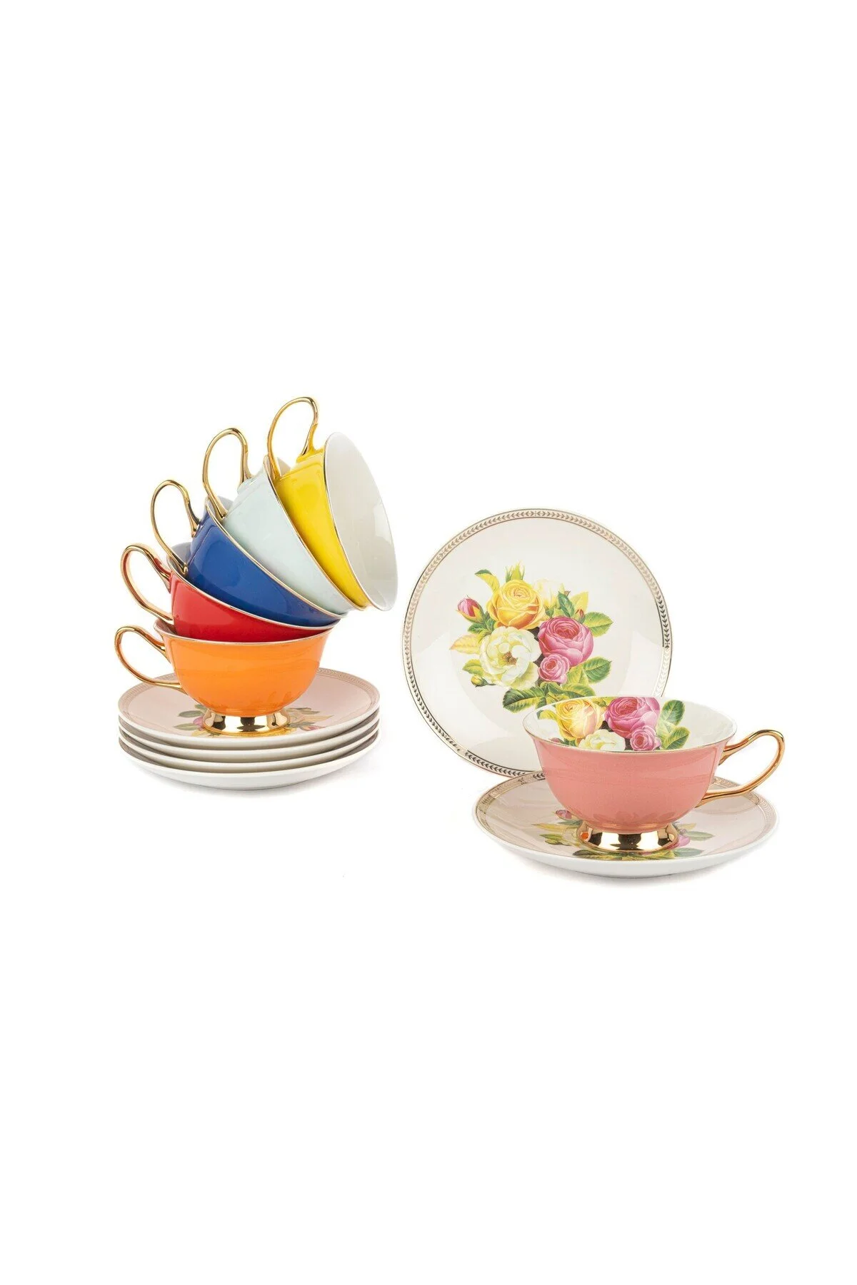فنجان چای ROSARIUM 6 CUP TEA SET 200CC Mikasa Moor
