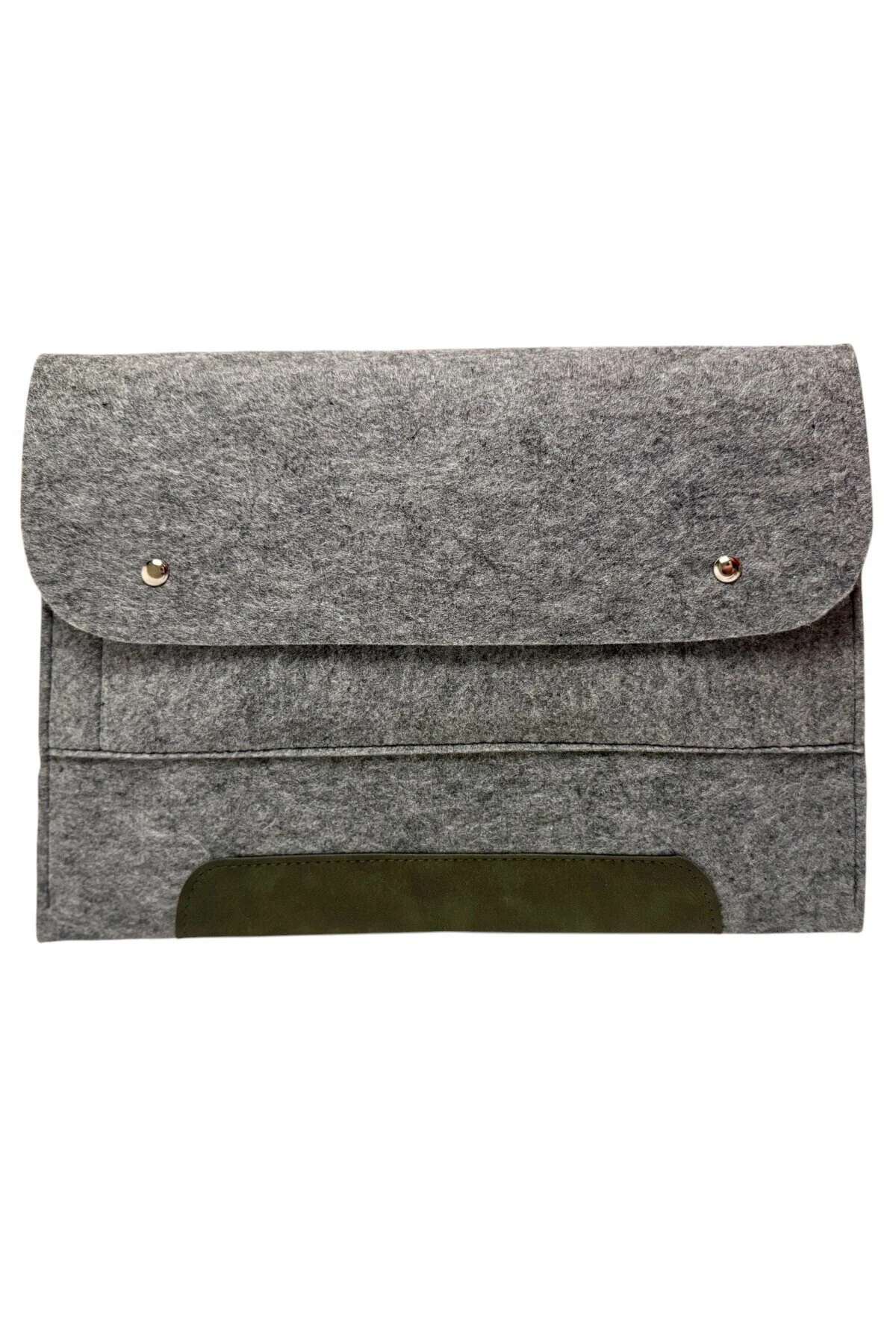 کاور تبلت 11 12 13 14 15 اینچ قاب نمدی خاکستری سازگار APPLE LENOVO SAMSUNG HUAWEI XIAOMI TABLET CASE Aggu Bebe
