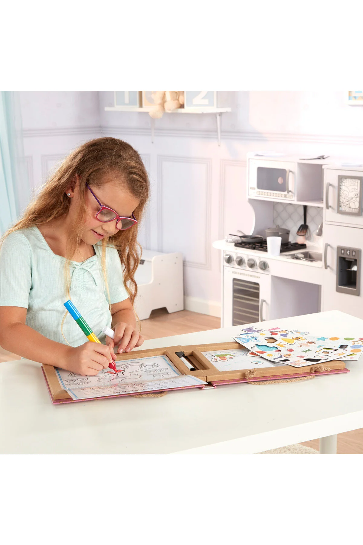 اسباب بازی های آموزشی ملیسا و داگ قرعه کشی ایجاد شاهزاده خانم Melissa &amp; Doug Melissa &amp; Doug