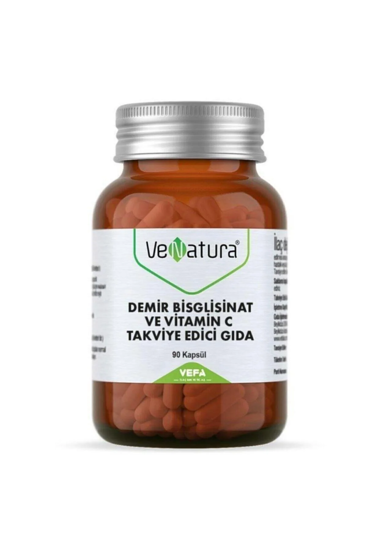 مکمل ویتامین C و آهن 90 کپسول واناتورا Venatura