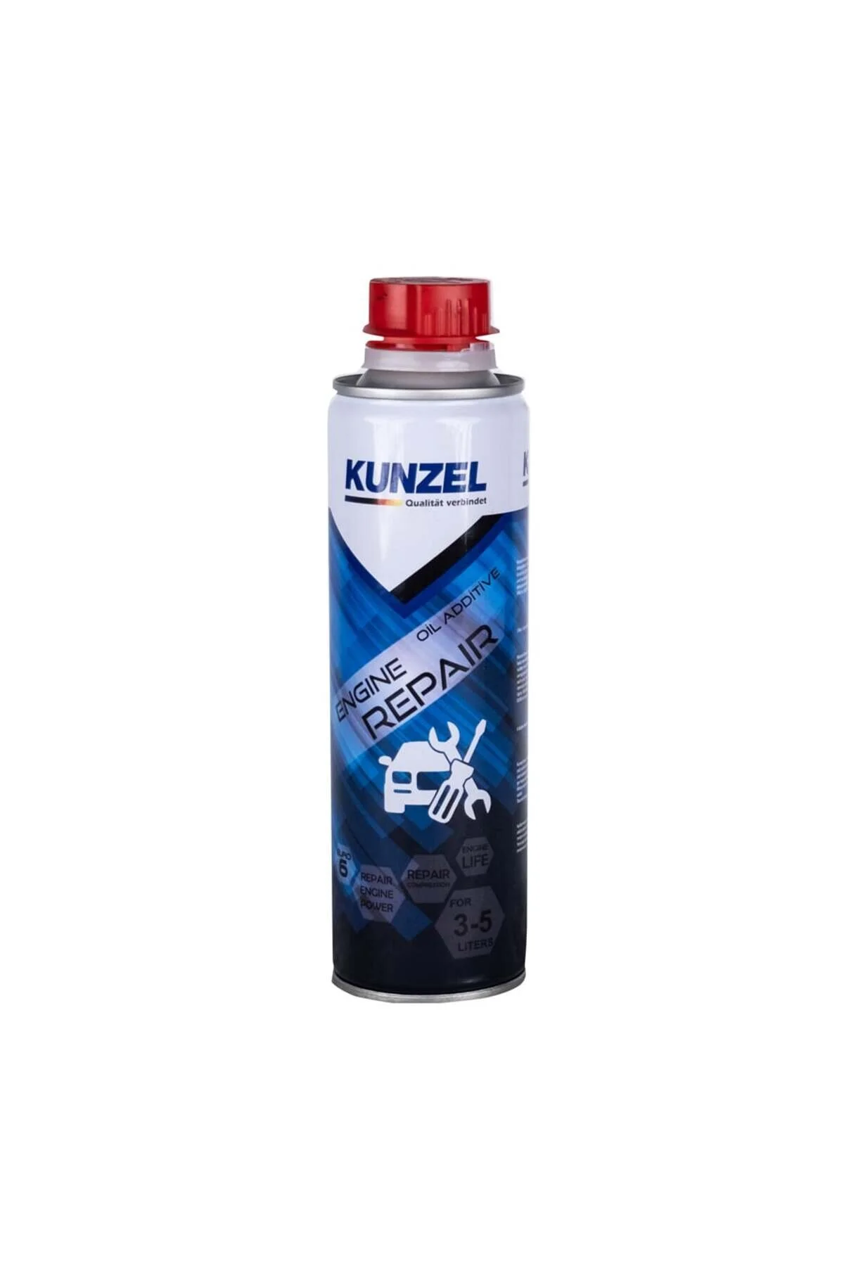 روغن و مکمل موتور تعمیر افزودنی 300 میلی لیتر KUNZEL