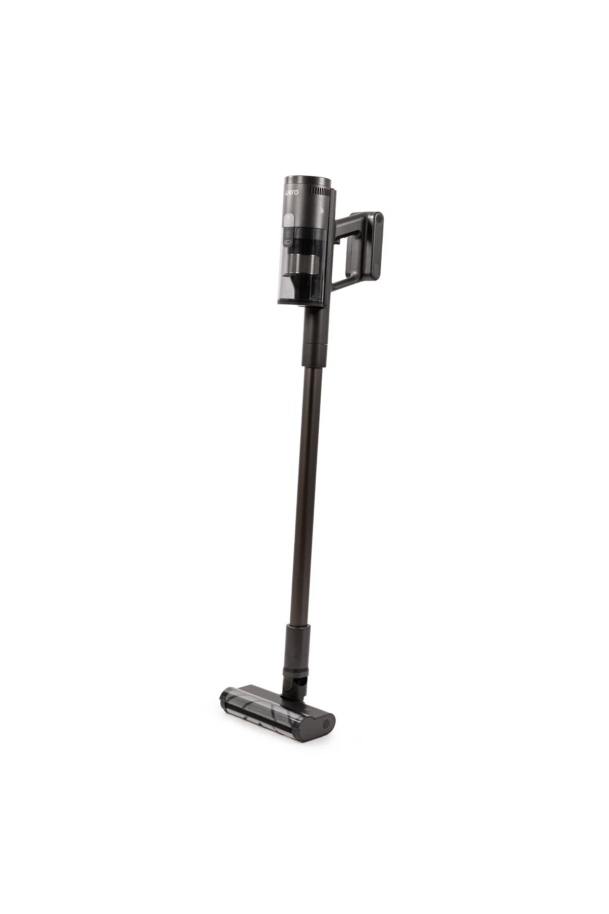 جاروبرقی ایستاده سفید Wz15 Pro شارژ شده باتری یدکی قابل تغییر تمیز کننده عمودی برش مو 215 وات Wero