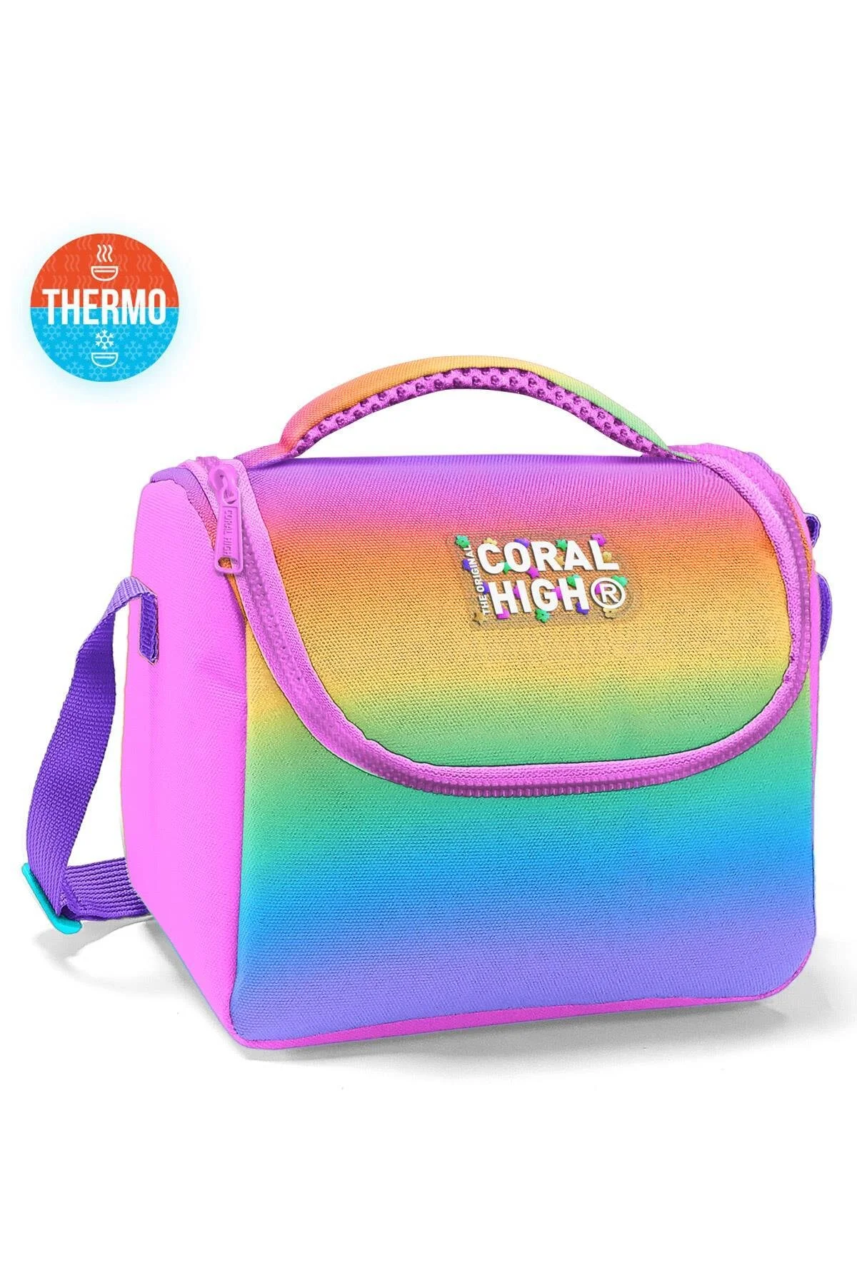 کیف ناهار جعبه 12786 ترمو تغییر رنگ کودکان Coral High