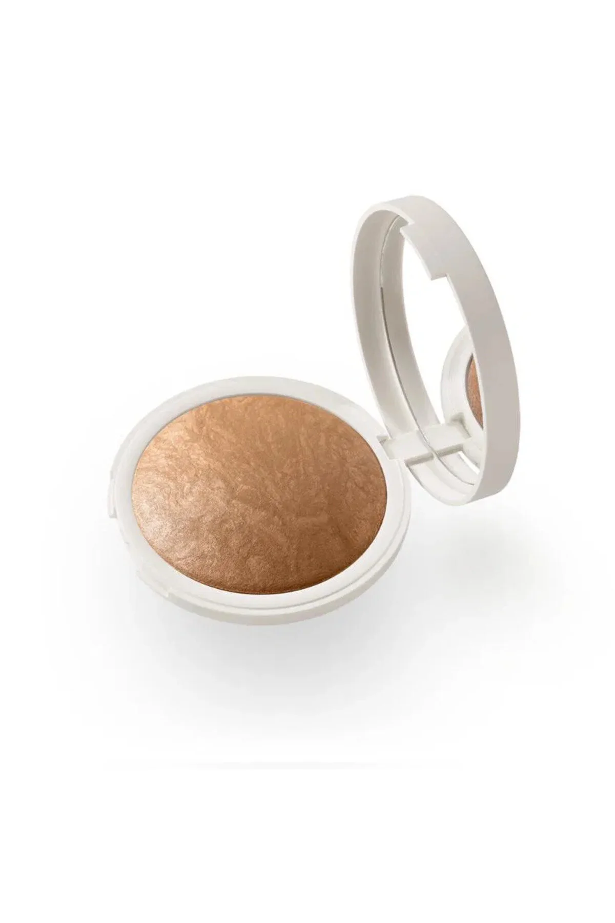 پودر بازتاب های طلای برنزر پخته شده آفتاب دار 01 عسل کیکو اورجینال KIKO