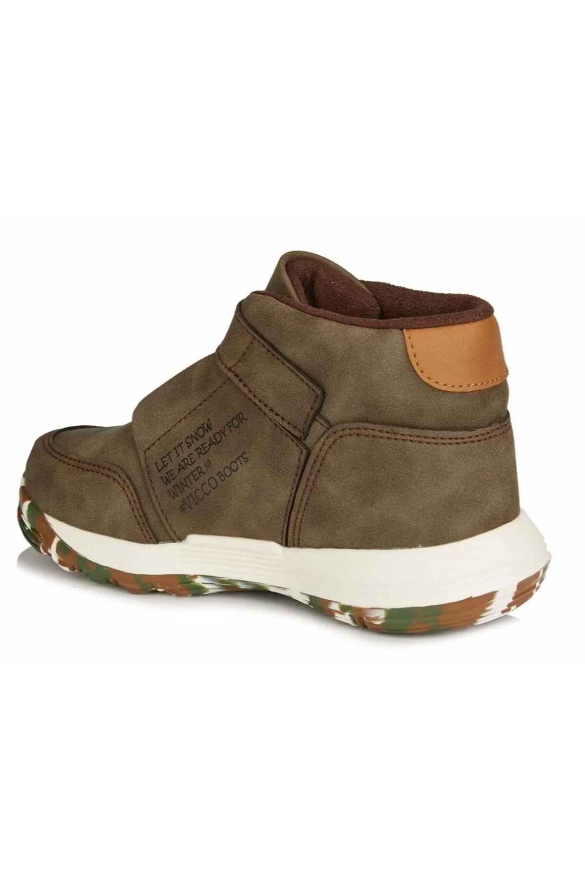 کفش دخترانه پسرانه یونیسکس و Kids Brown Boot 946F19K262 دالاس ویکو Vicco