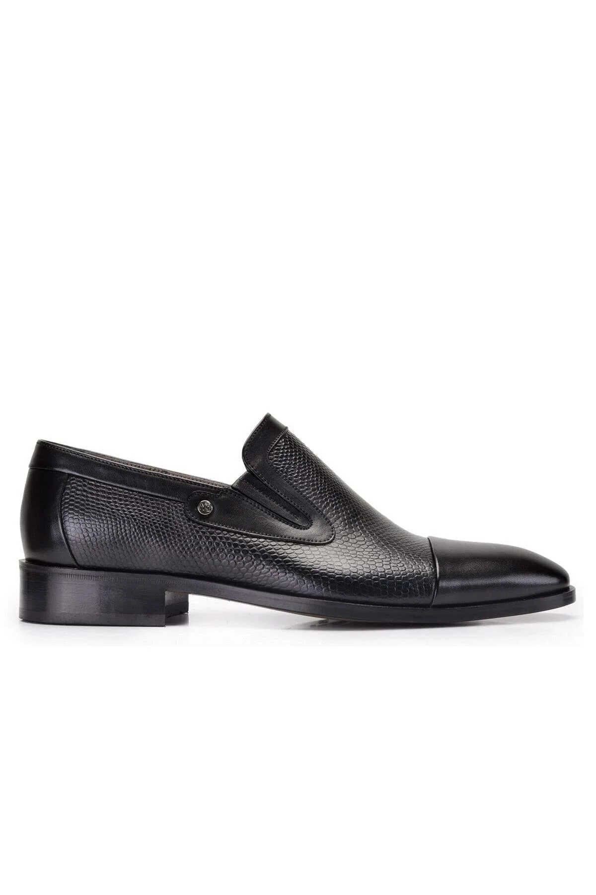 کفش کلاسیک روزانه مشکی مردانه LOAFER 10782 Nevzat Onay
