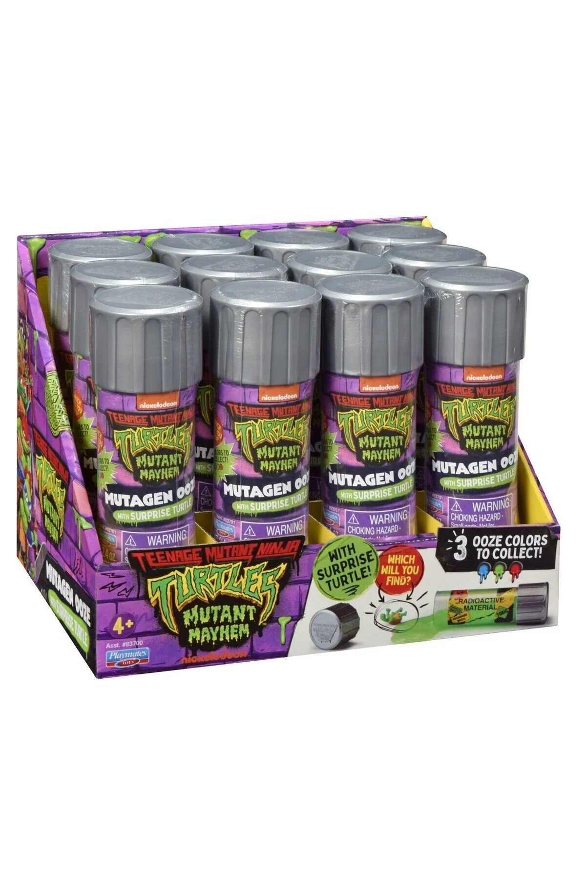 اسباب بازی های آموزشی TU807000 TMNT NINJA TURTLES MUD 83700 TimeStart