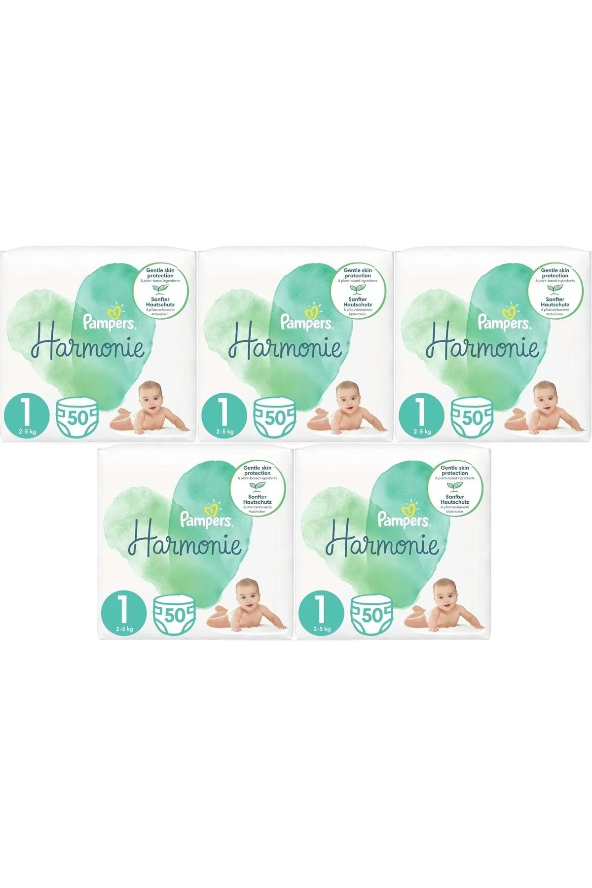 پوشک بچه سایز پمپرز هارمونی: 1 2 تا 5 کیلوگرم نوزاد 250 تکه MEGA ULTRA PK اورجینال Prima